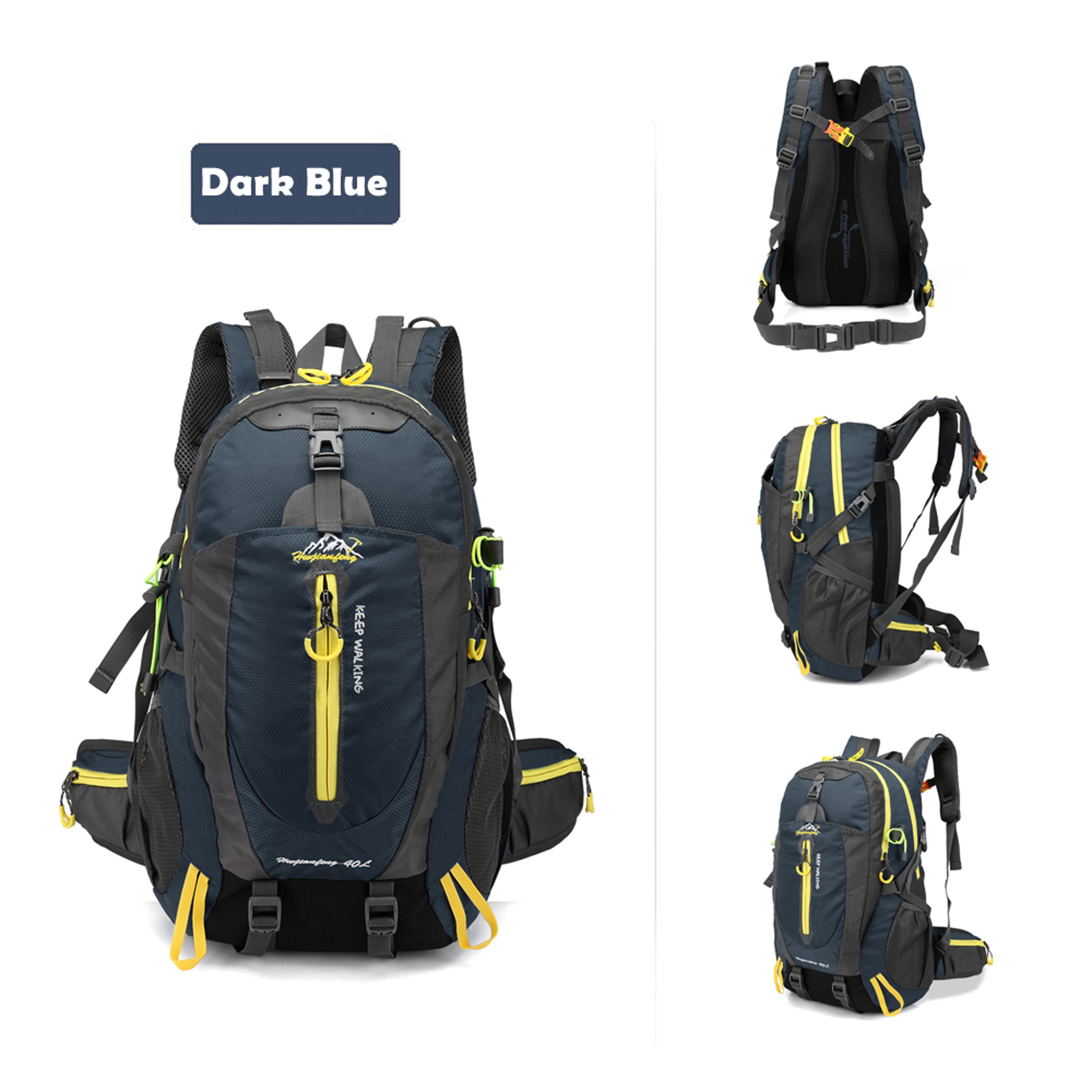 Hiking Backpack Water Resistant Travel Laptop Daypack For Camping And Trekking 1