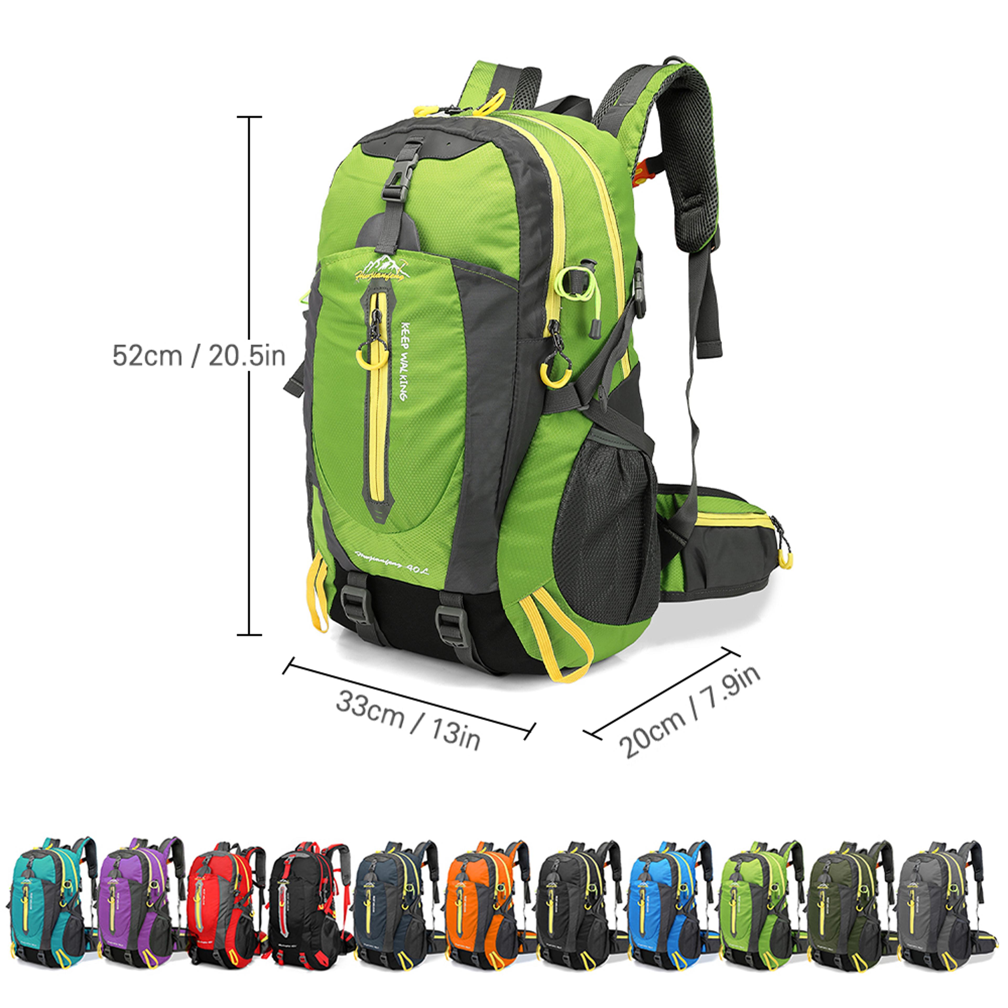 Hiking Backpack Water Resistant Travel Laptop Daypack For Camping And Trekking 3