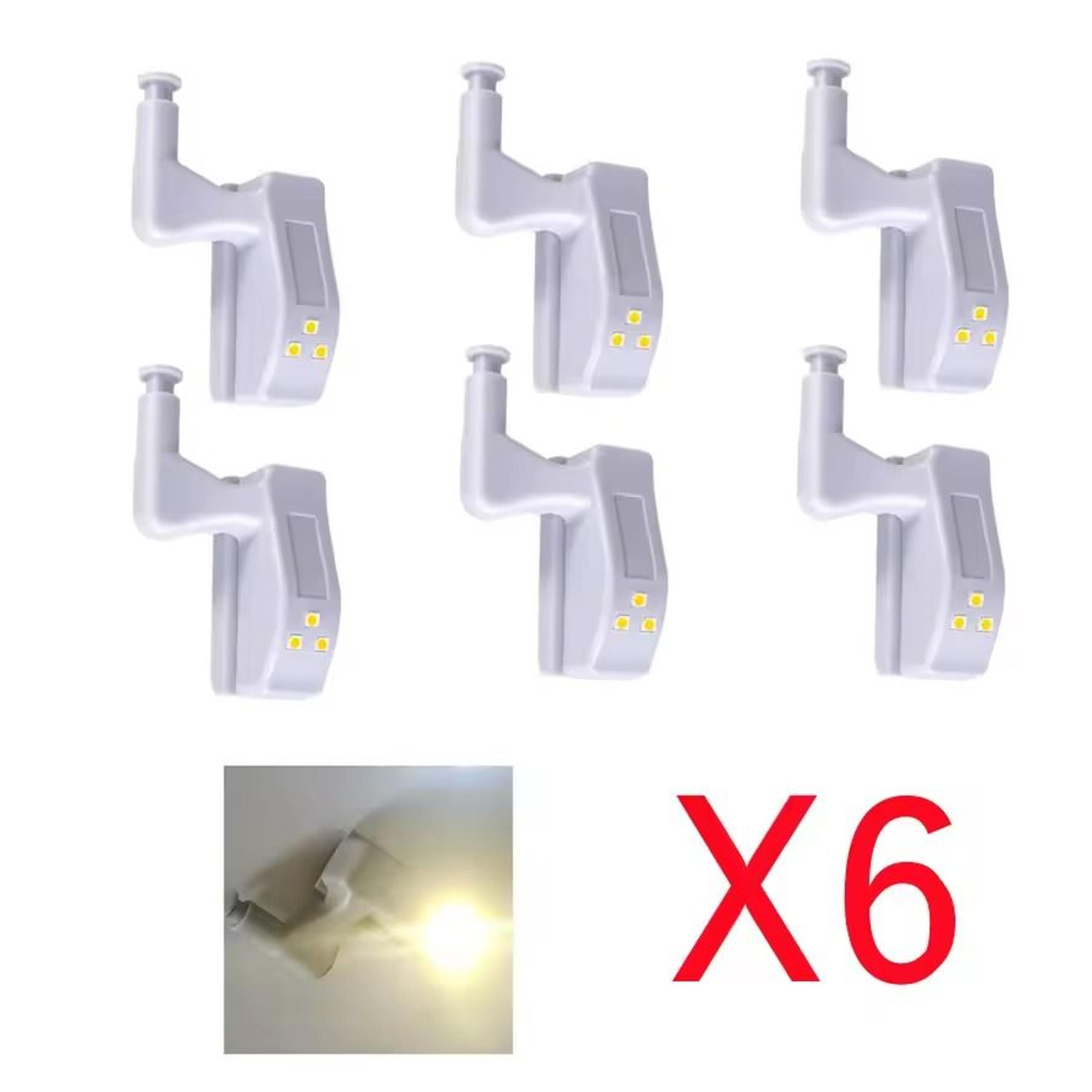 LED Cabinet Hinge Light Wardrobe Sensor Light Under Cabinet Lights 7
