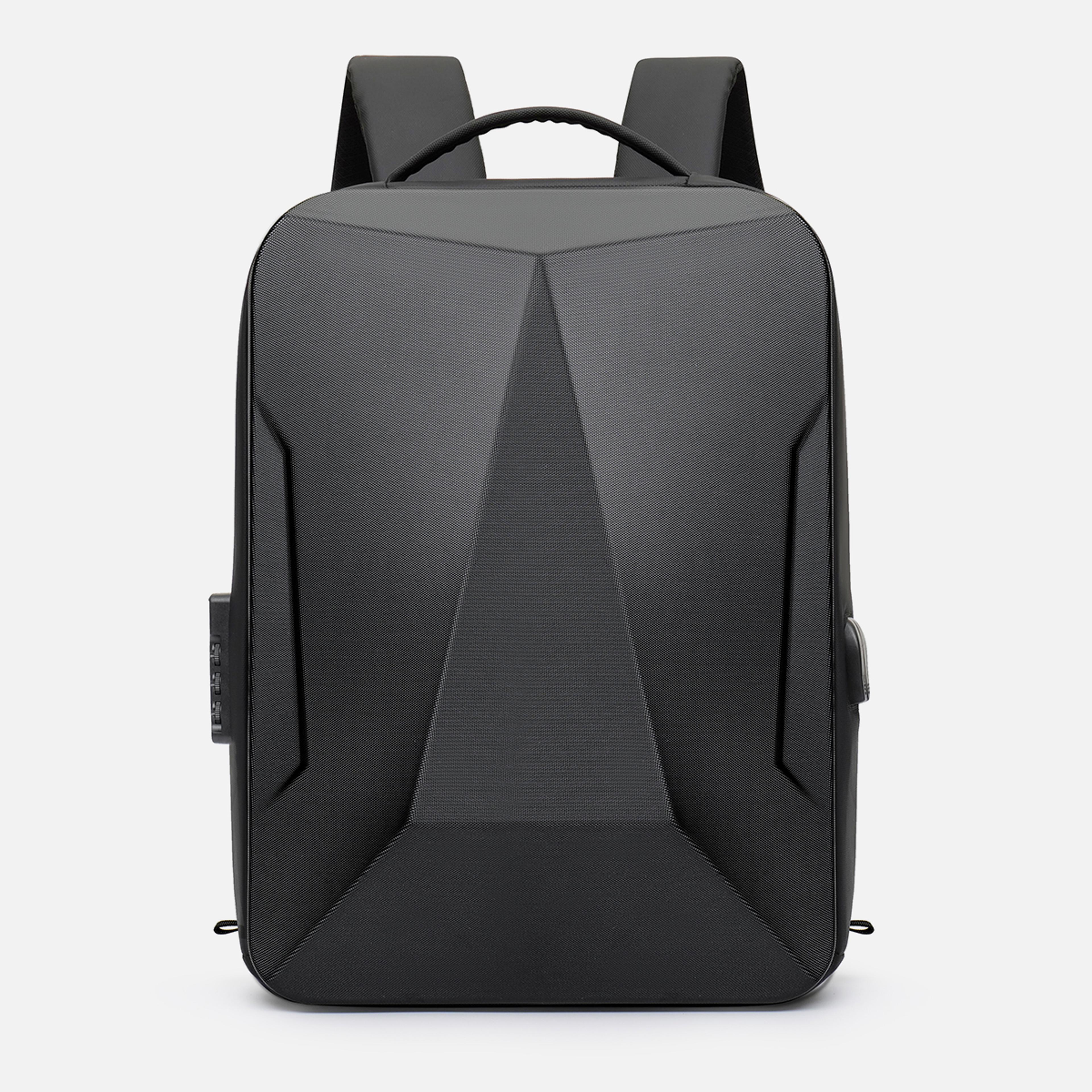Expandable Hard Shell Laptop Backpack Large Capacity Business Travel Bag 6