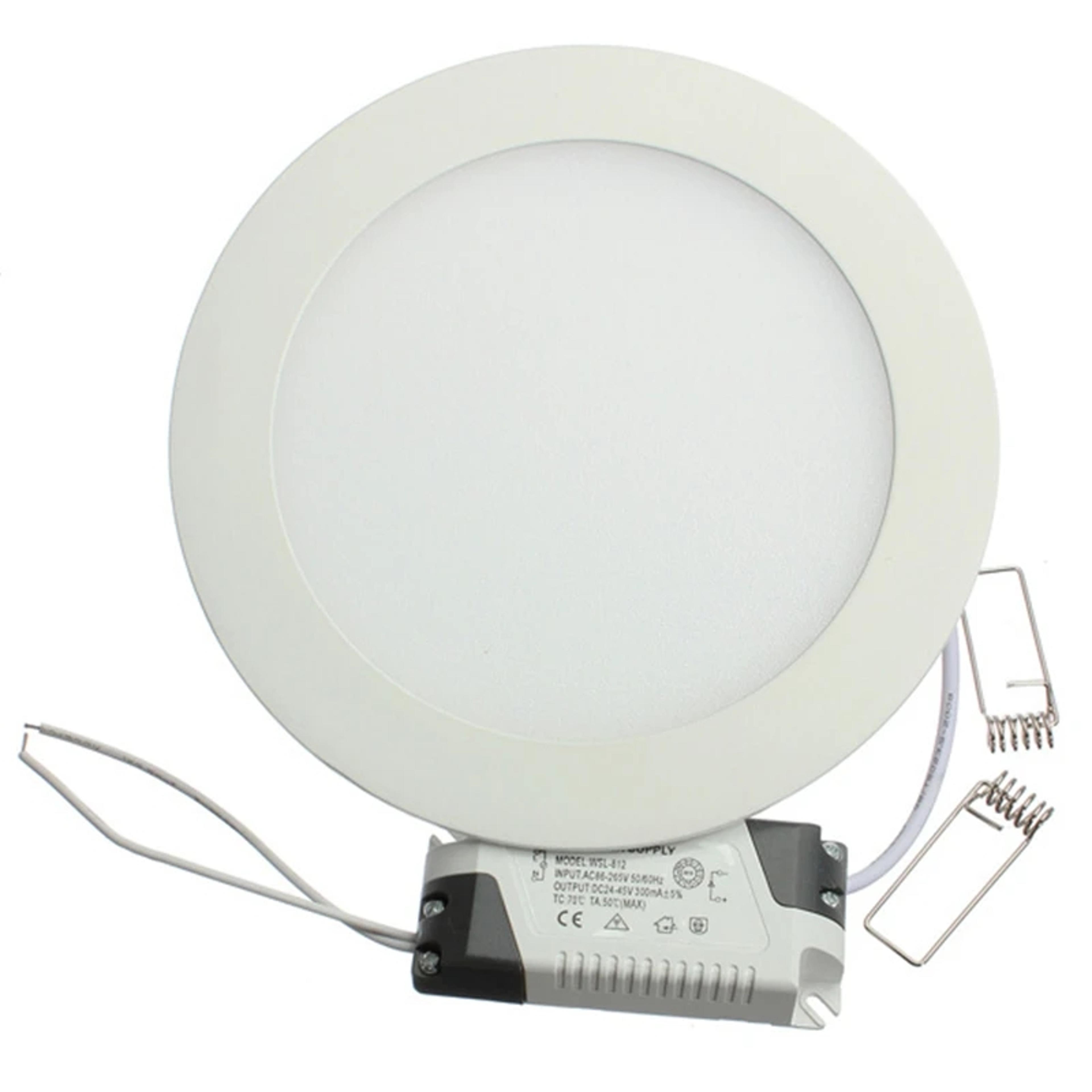 NonDimmable LED Downlight Ultra Thin Recessed Ceiling Light Panel For Modern Home Lighting 0