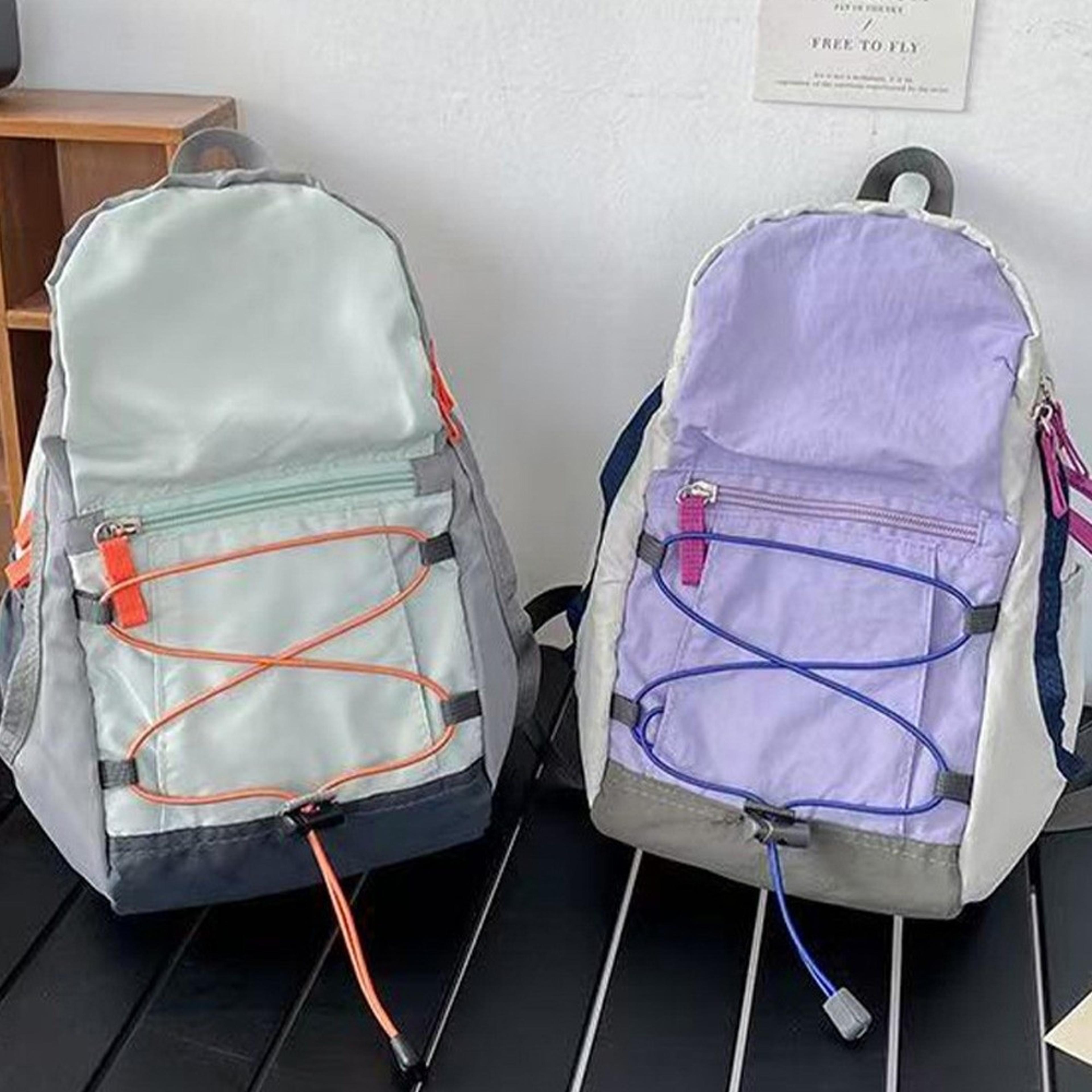 Lightweight Mini Backpack Multifunctional Shoulder School Bag For Daily Travel 2