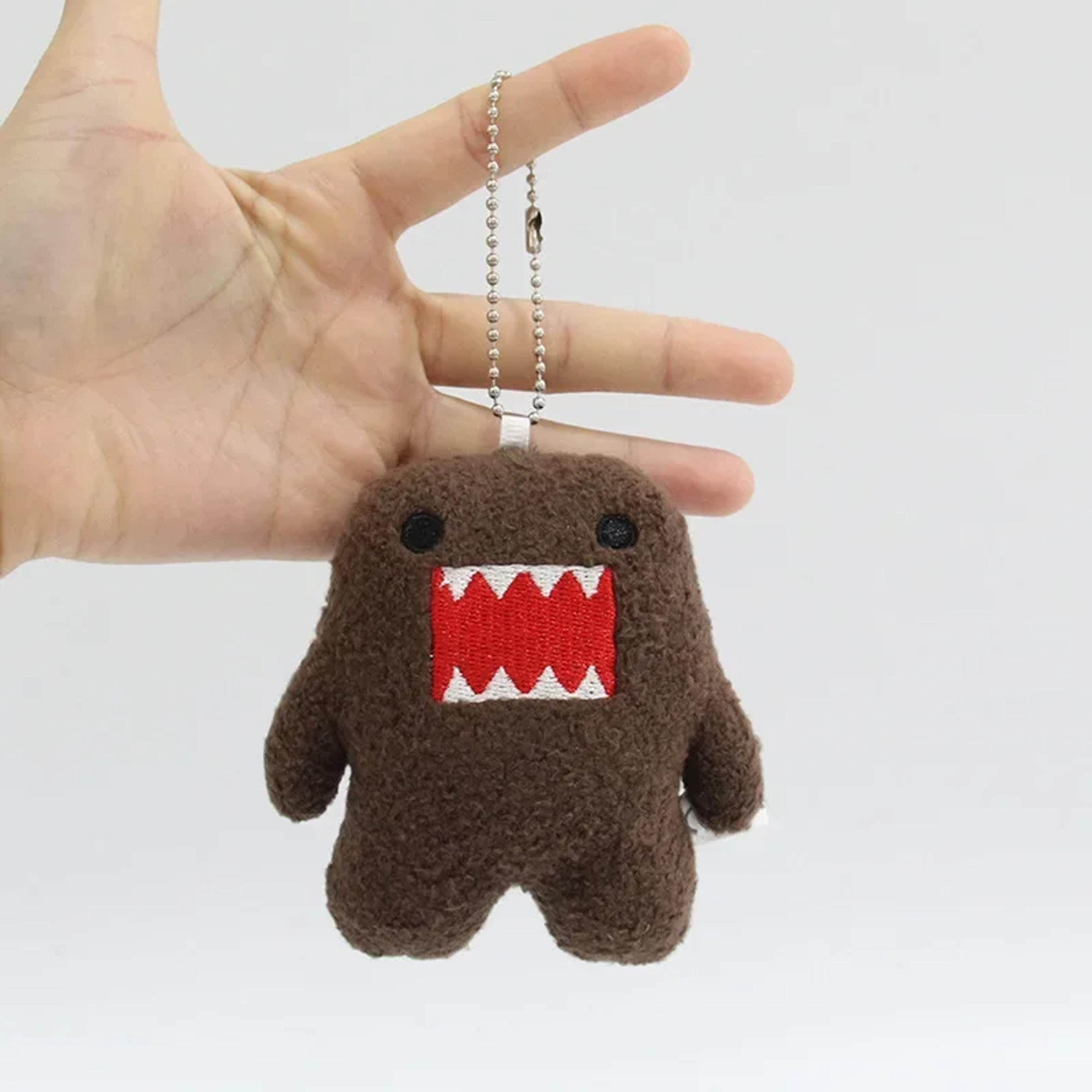 Domo Kun Plush Keychain Cute Kawaii Bag Charm Anime Keyring Gift 2