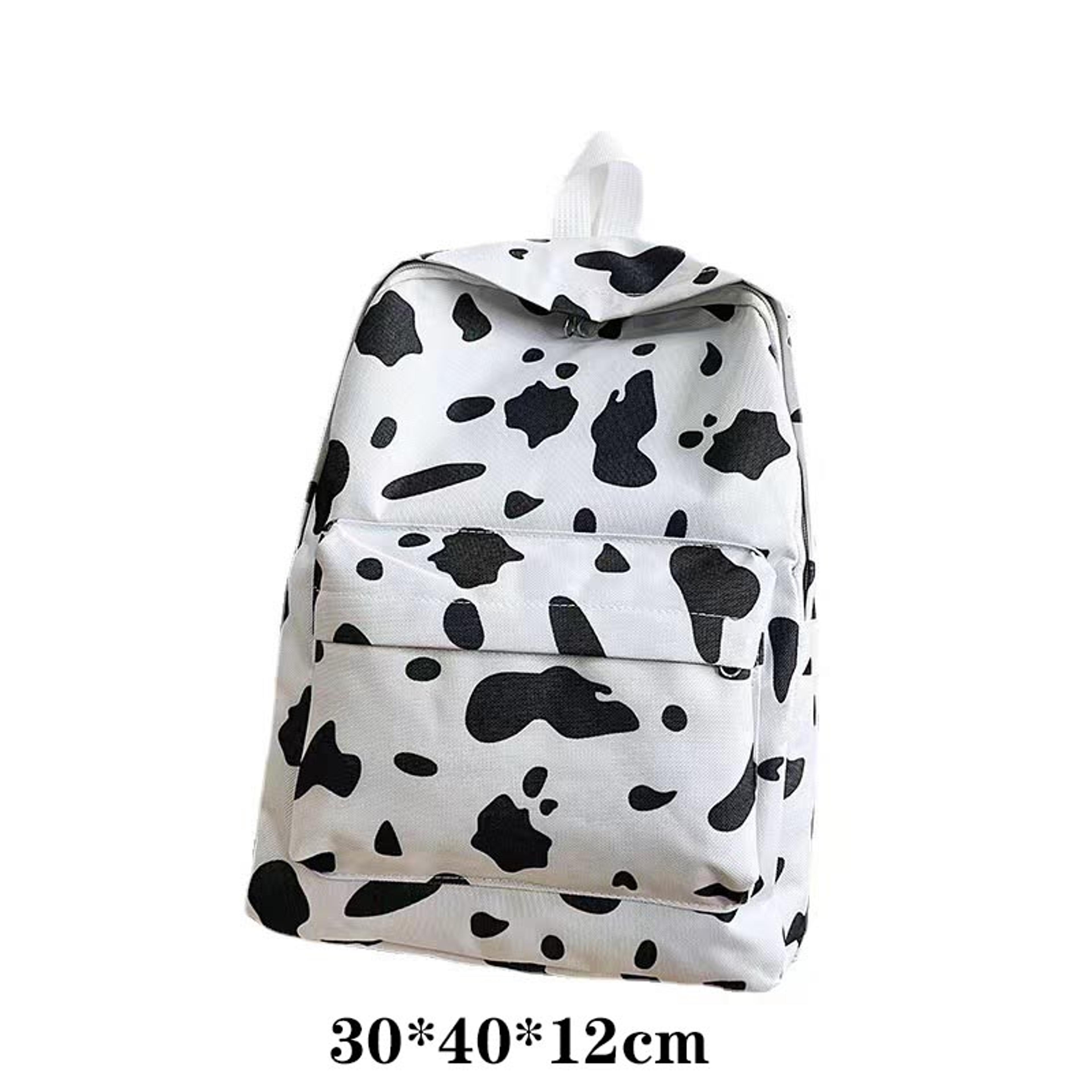 Cow Print Backpack For Kids Waterproof School Bag Cute Childrens Backpack 6