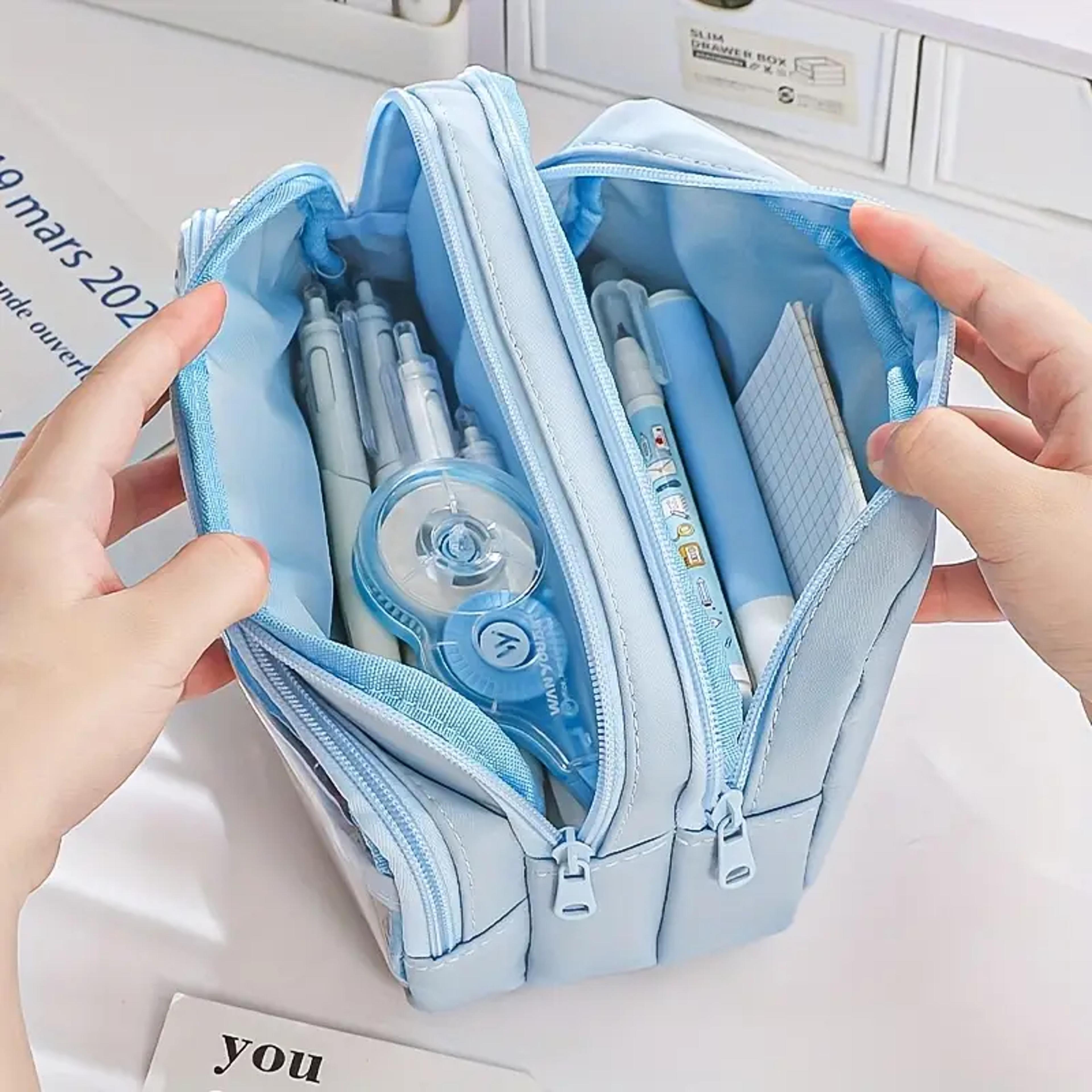 Large Capacity Pencil Case With Back To School Backpack Portable Cosmetic Organizer Pouch 1