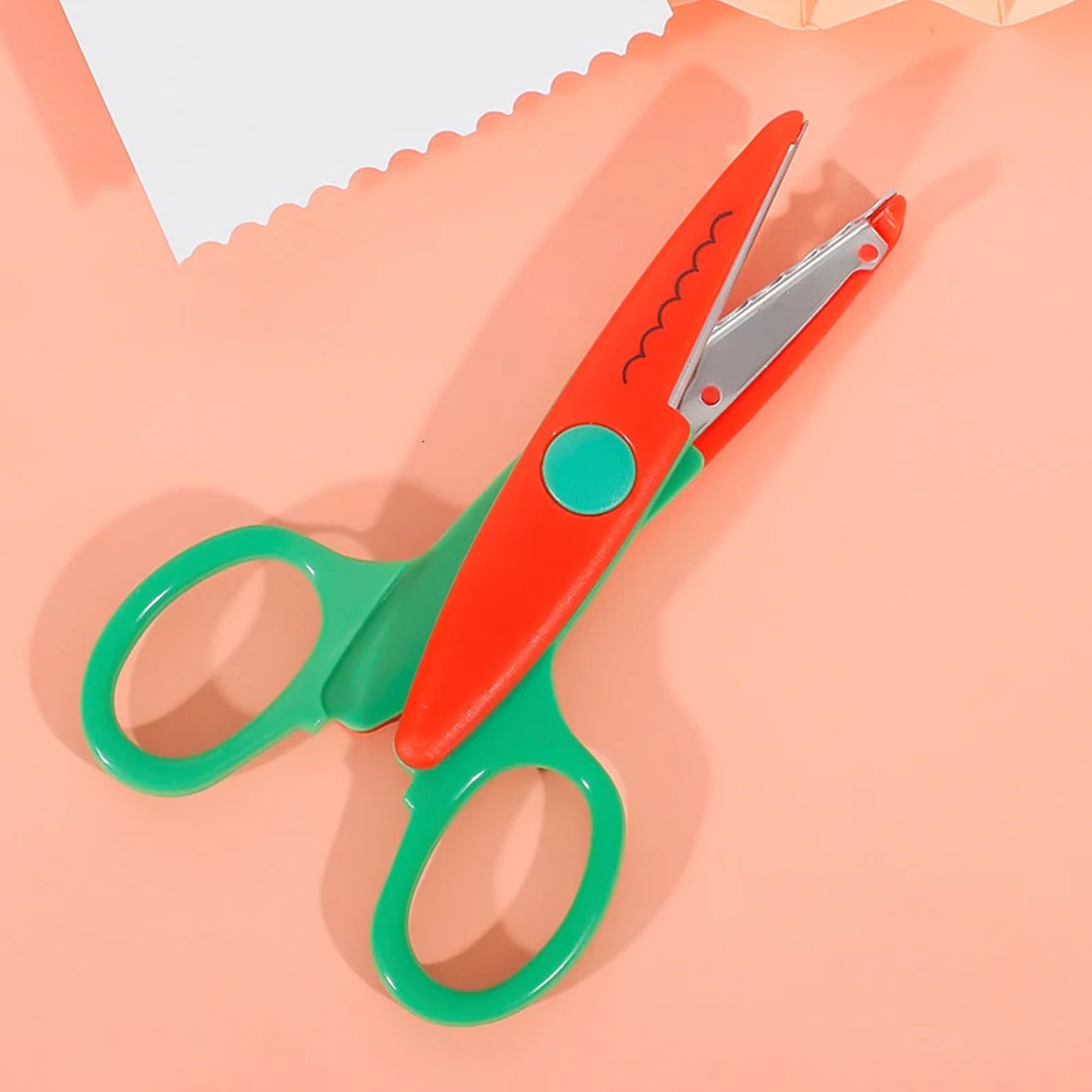 Decorative Craft Scissors With Pattern Edges For Kids DIY Scrapbooking 8