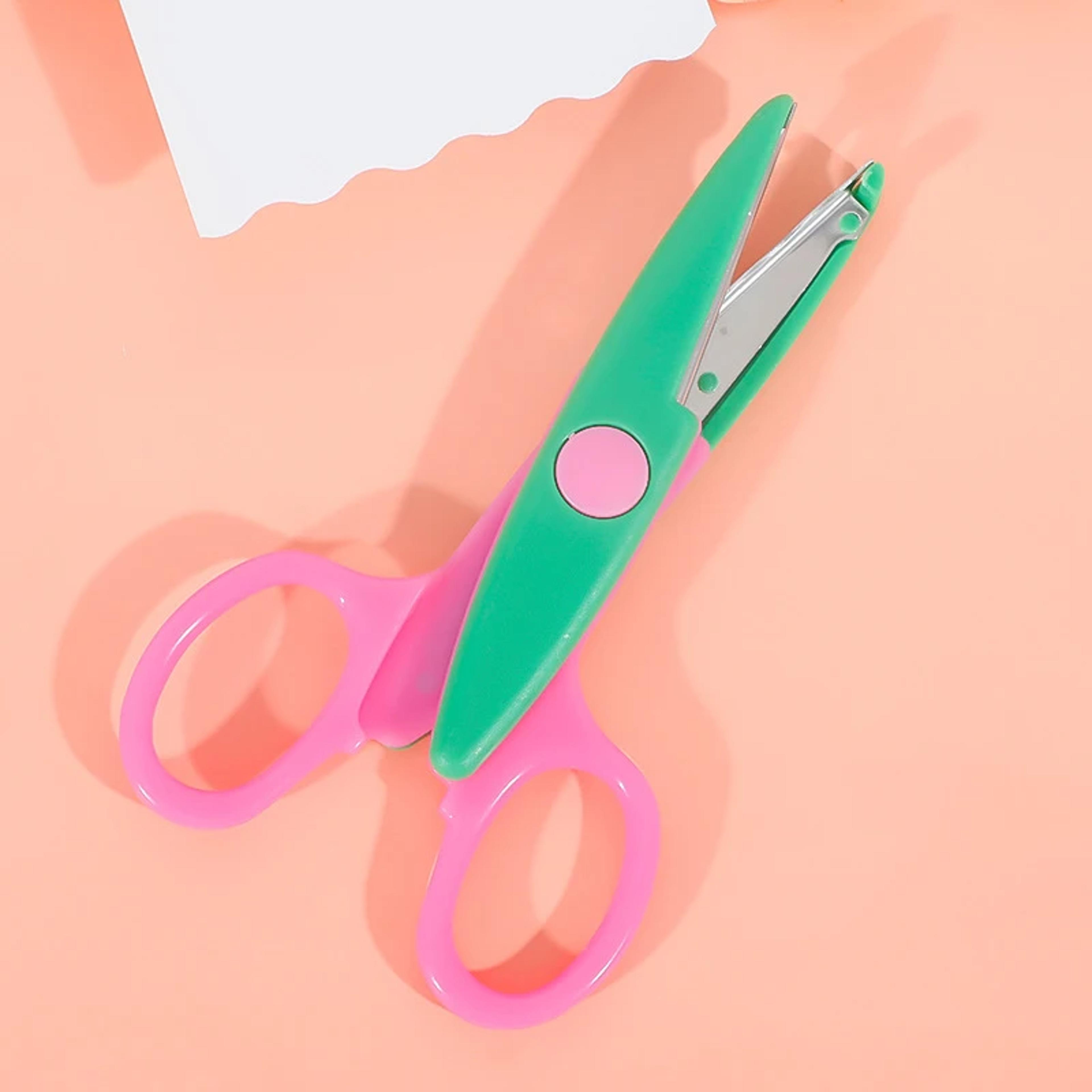 Decorative Craft Scissors With Pattern Edges For Kids DIY Scrapbooking 10