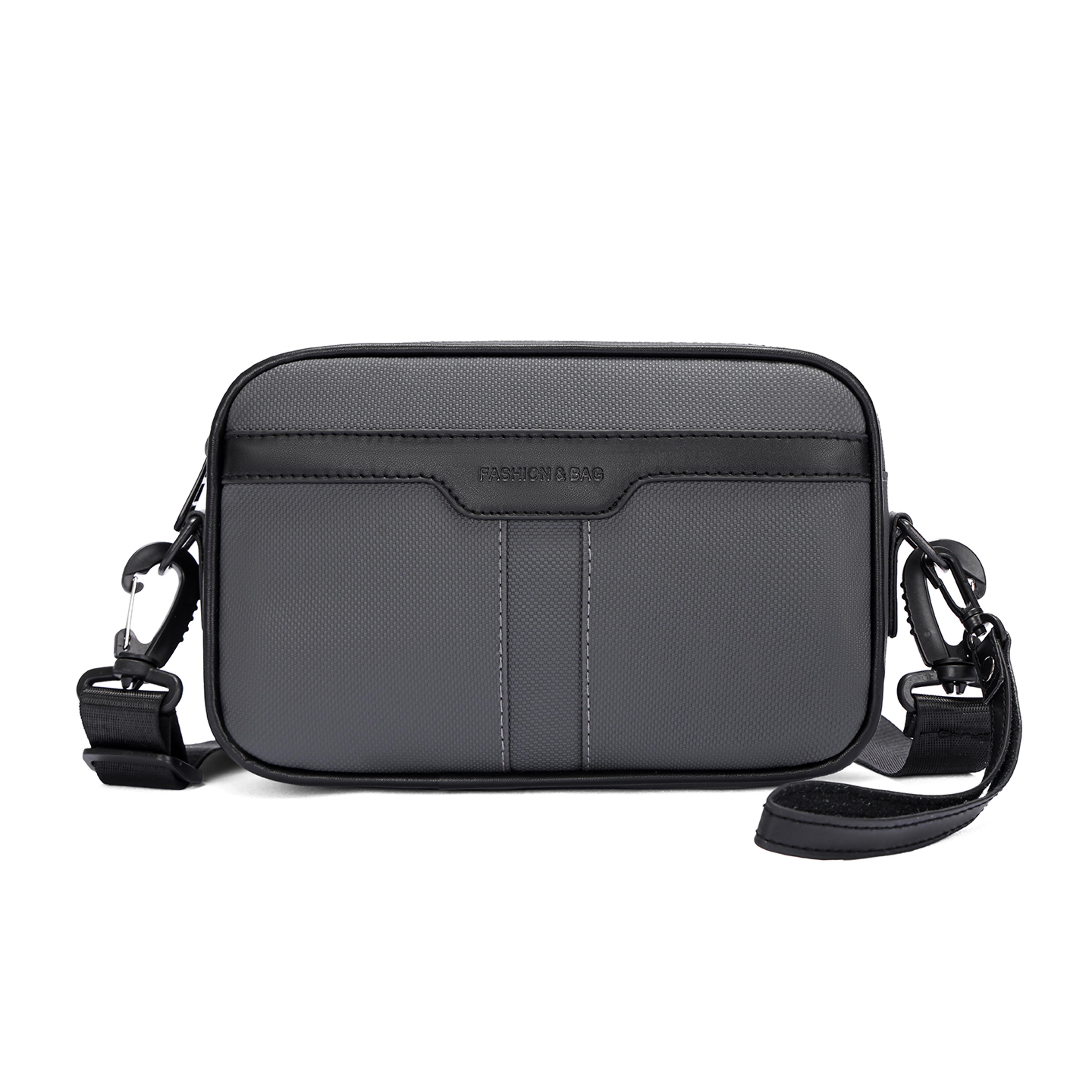 Executive Mens Messenger Bag In Soft PU Leather With Adjustable Strap For Work Travel  Everyday Car 5