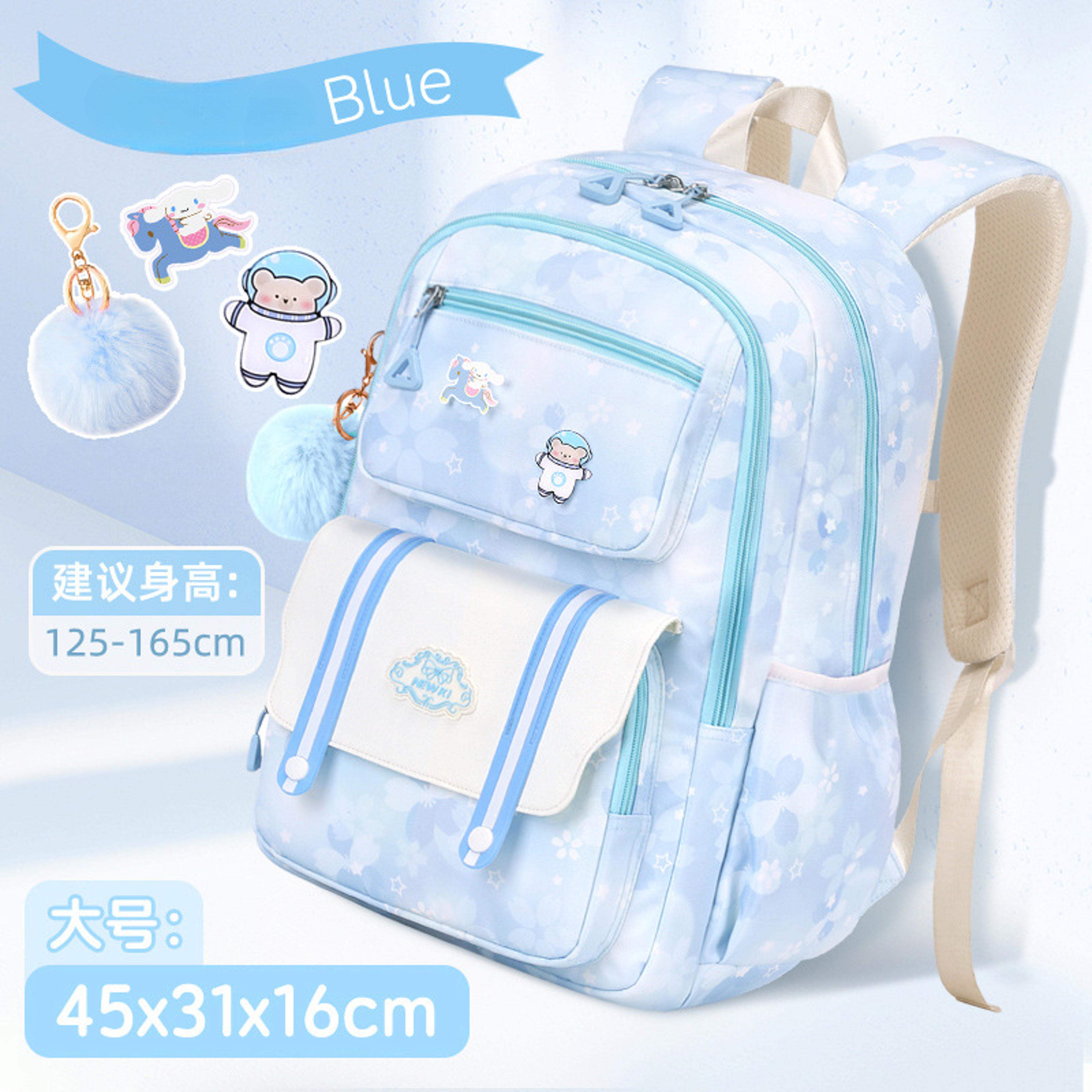 Princess Girls School Backpack Waterproof Primary School Bag For Kids 8