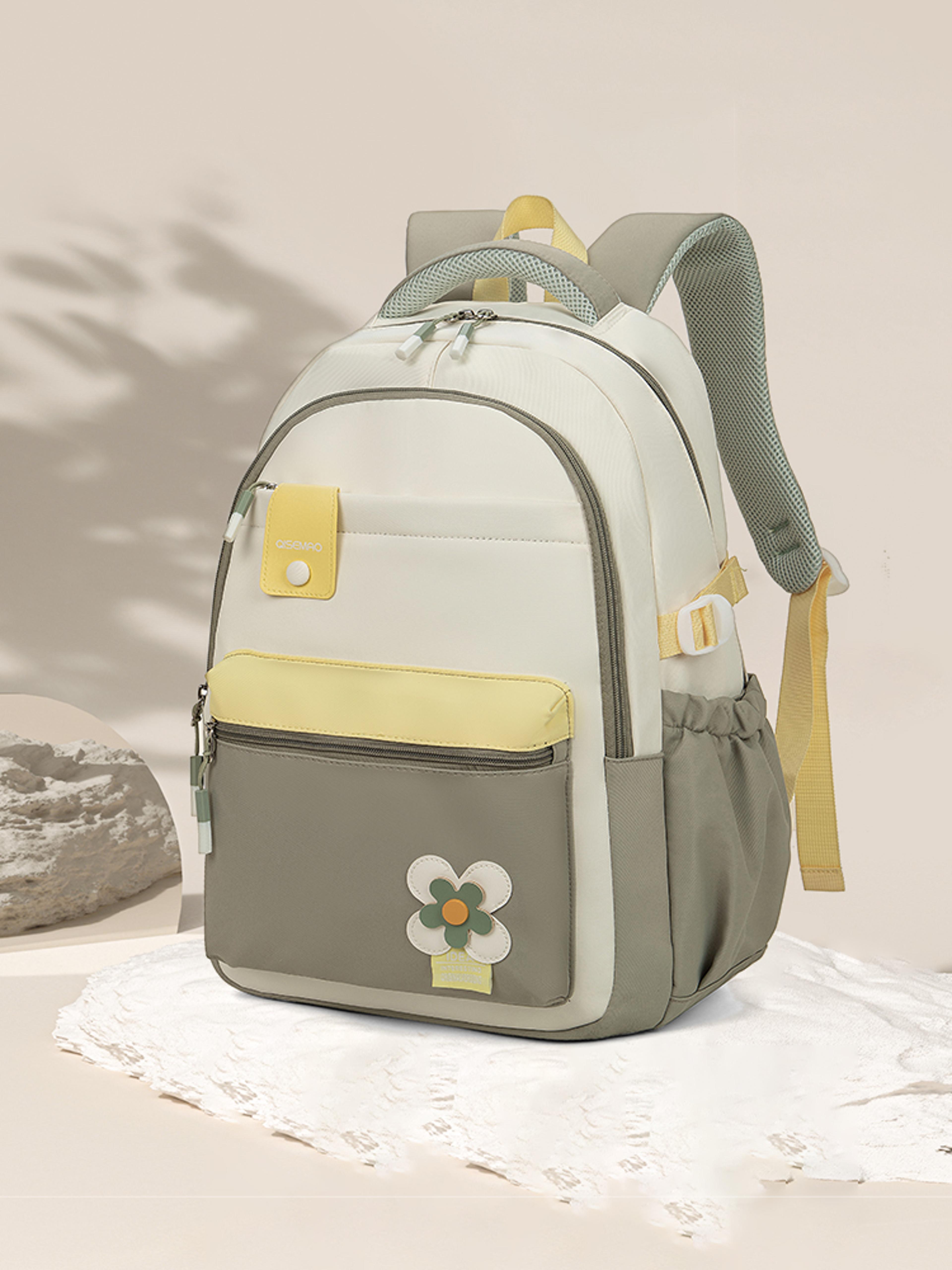 Lightweight School Backpack For Girls Junior High Students Cute Student Bag 8
