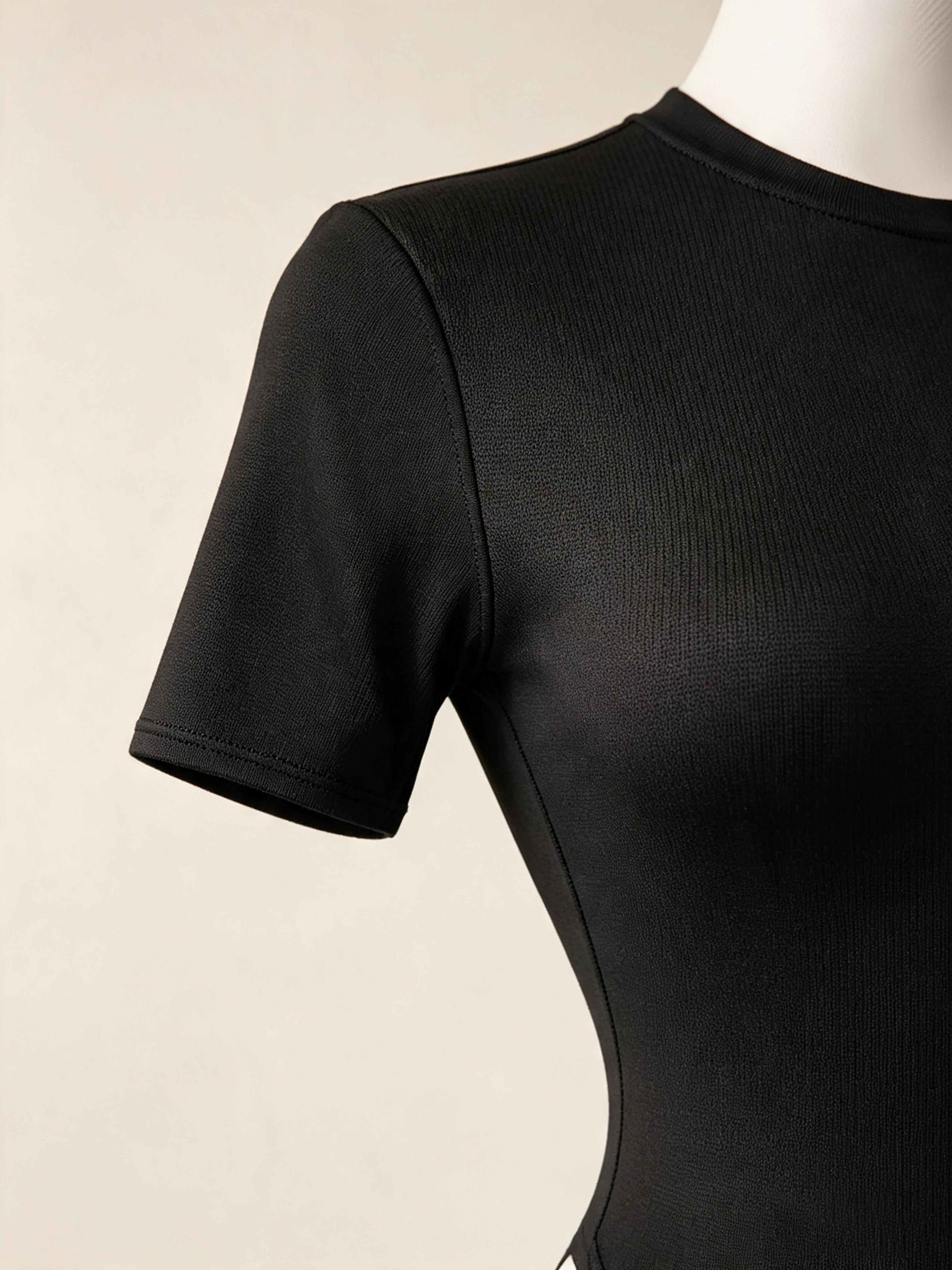 Womens Backless Bodysuit Seamless Comfortable Fit Basic Solid Color 3