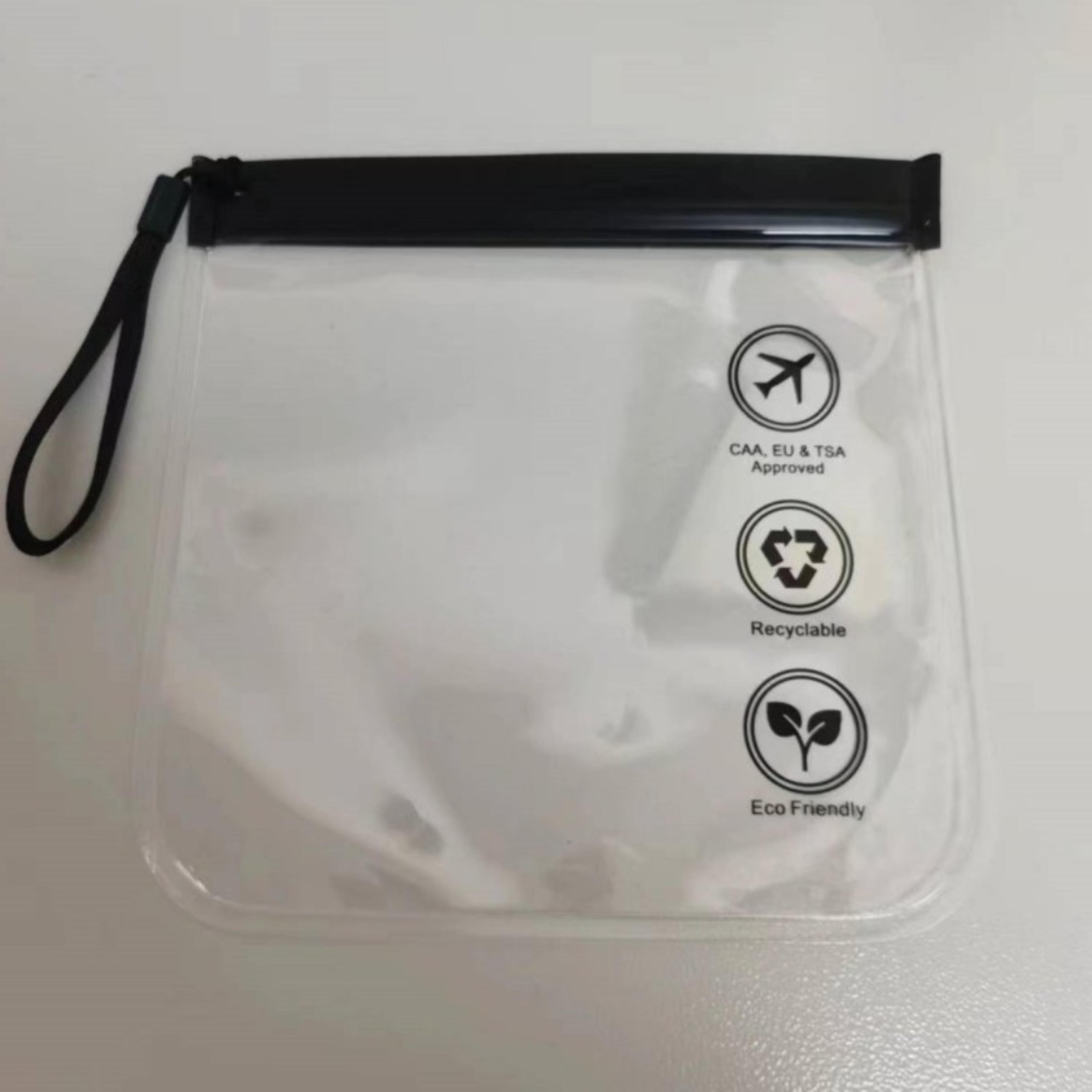 Clear Travel Toiletry Bag Waterproof EVA Storage Pouch For Airport And Daily Organization 6