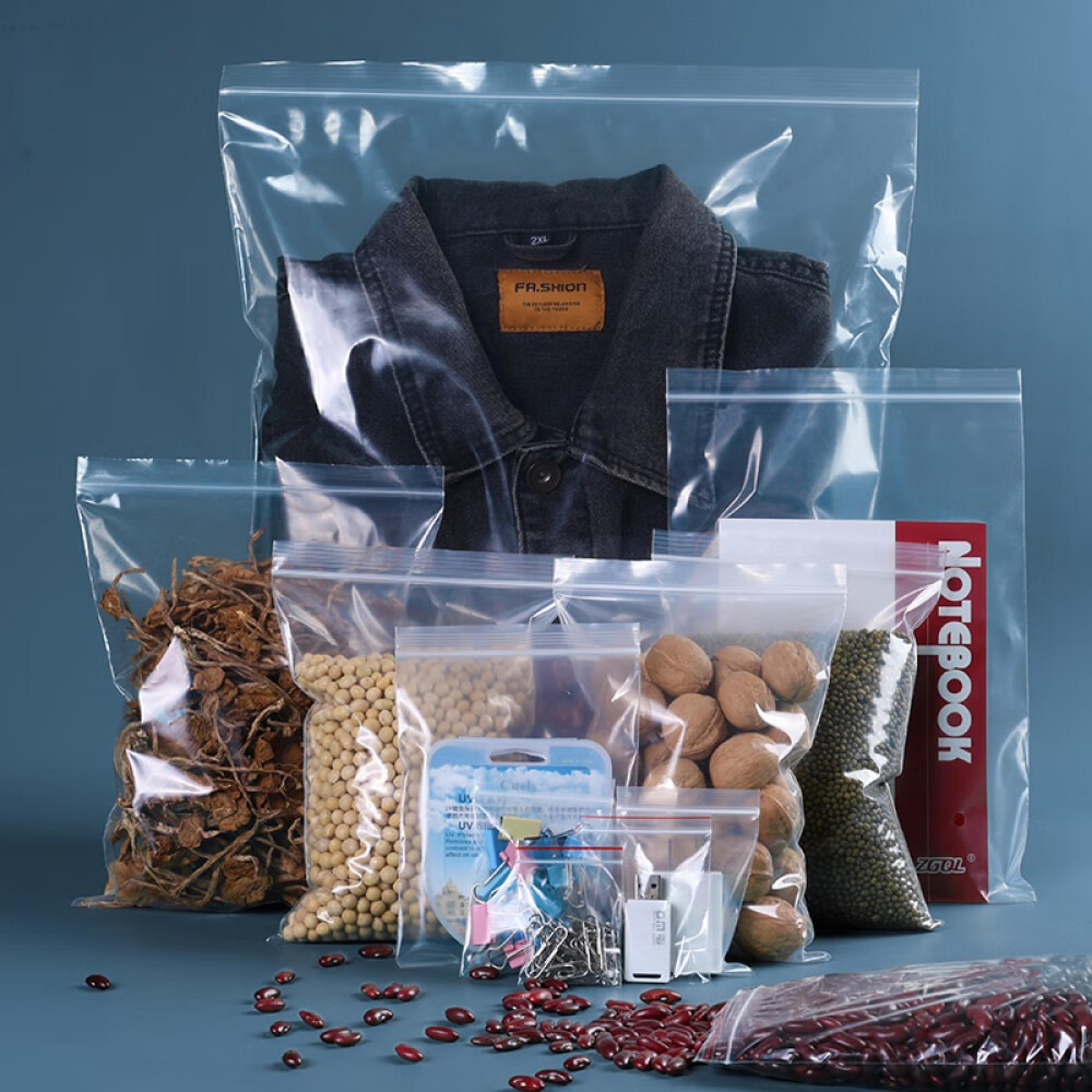 Thick Clear Ziplock Storage Bags For Jewelry Food And Small Item Packaging 4