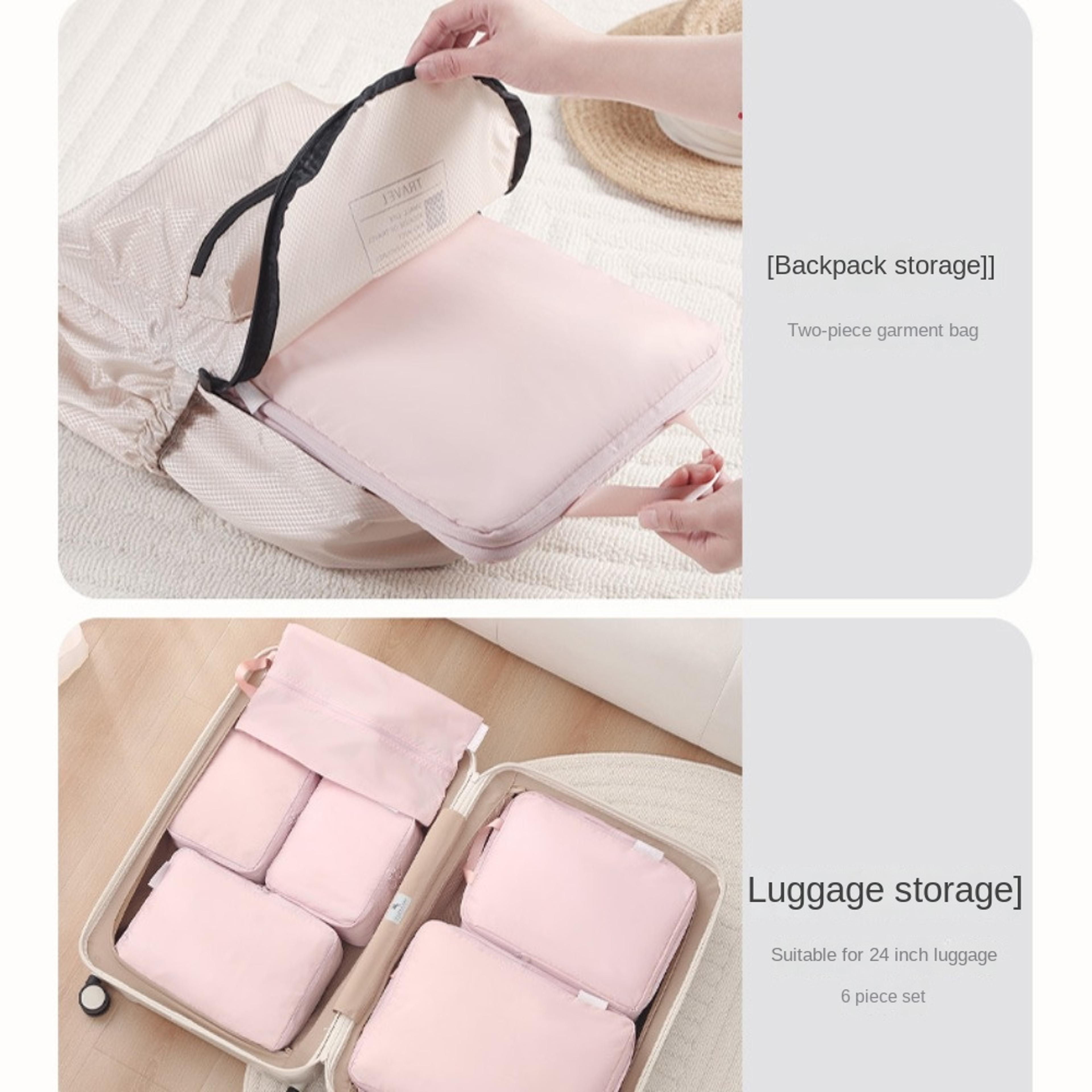 Portable Travel Compression Bag For Down Jackets Space Saving Luggage Organizer 2