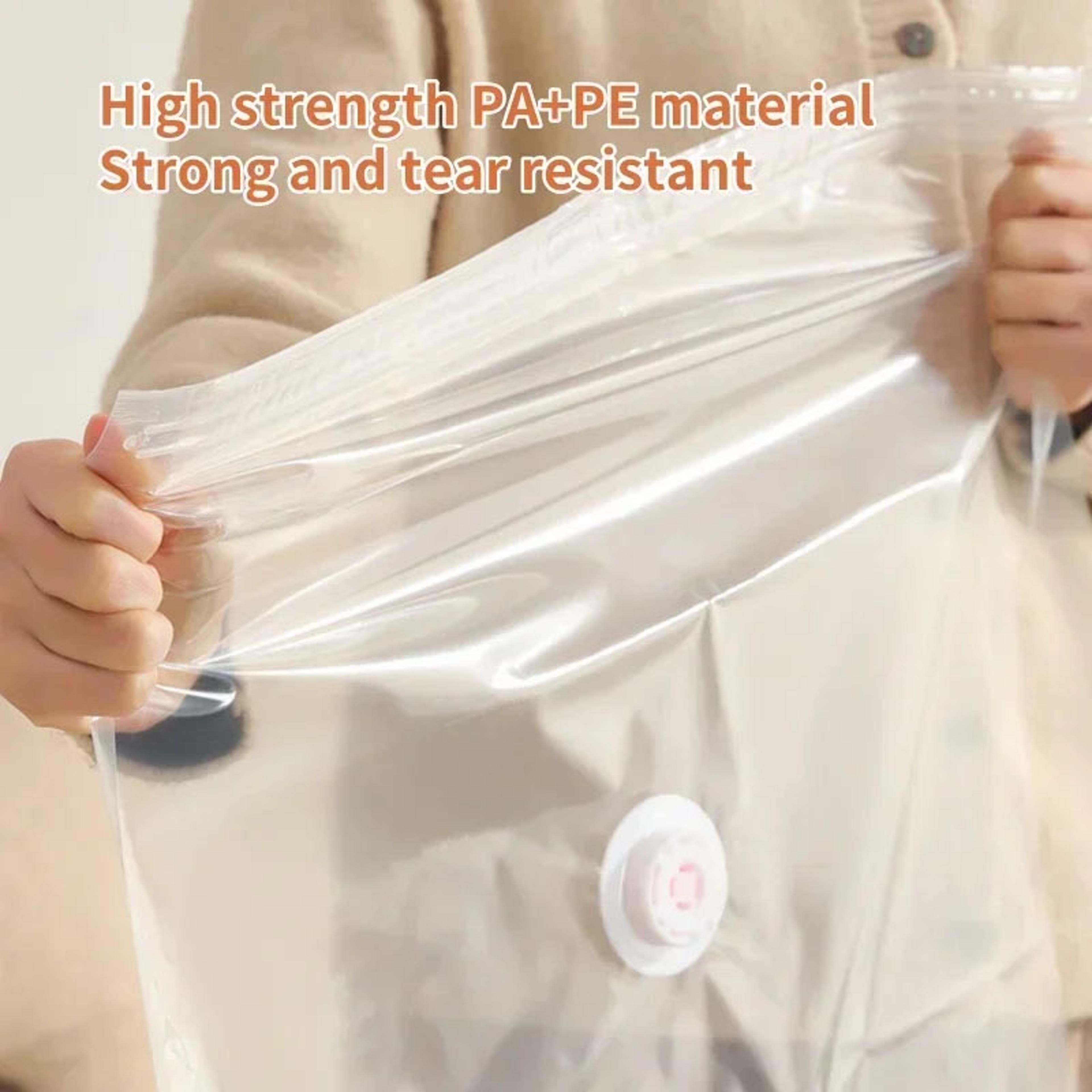 Thickened Compression Vacuum Storage Bags With Metal Hook For Clothing Organization And Travel 5