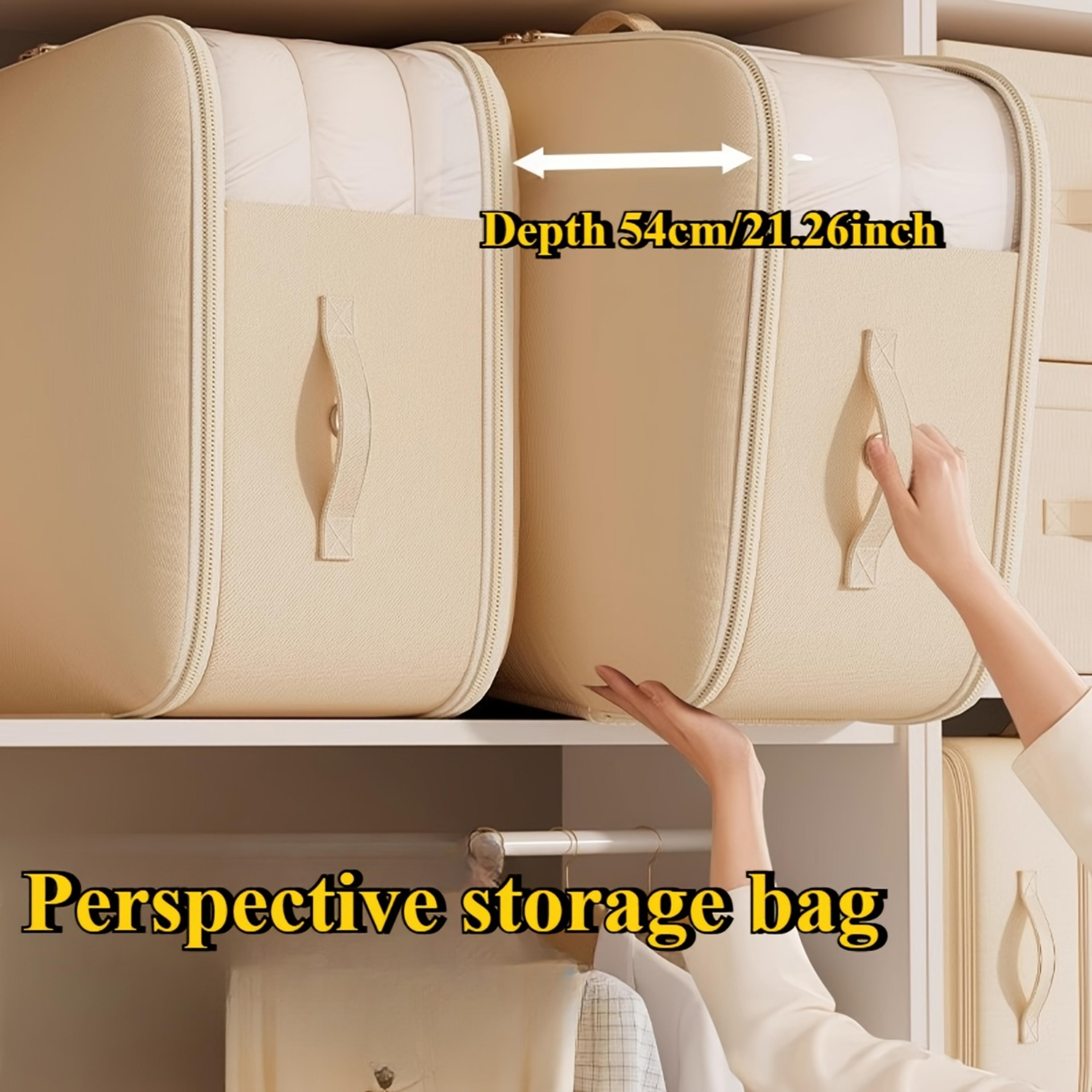 Large Capacity Vacuum Storage Bag For Blankets Clothes And Bedding 1