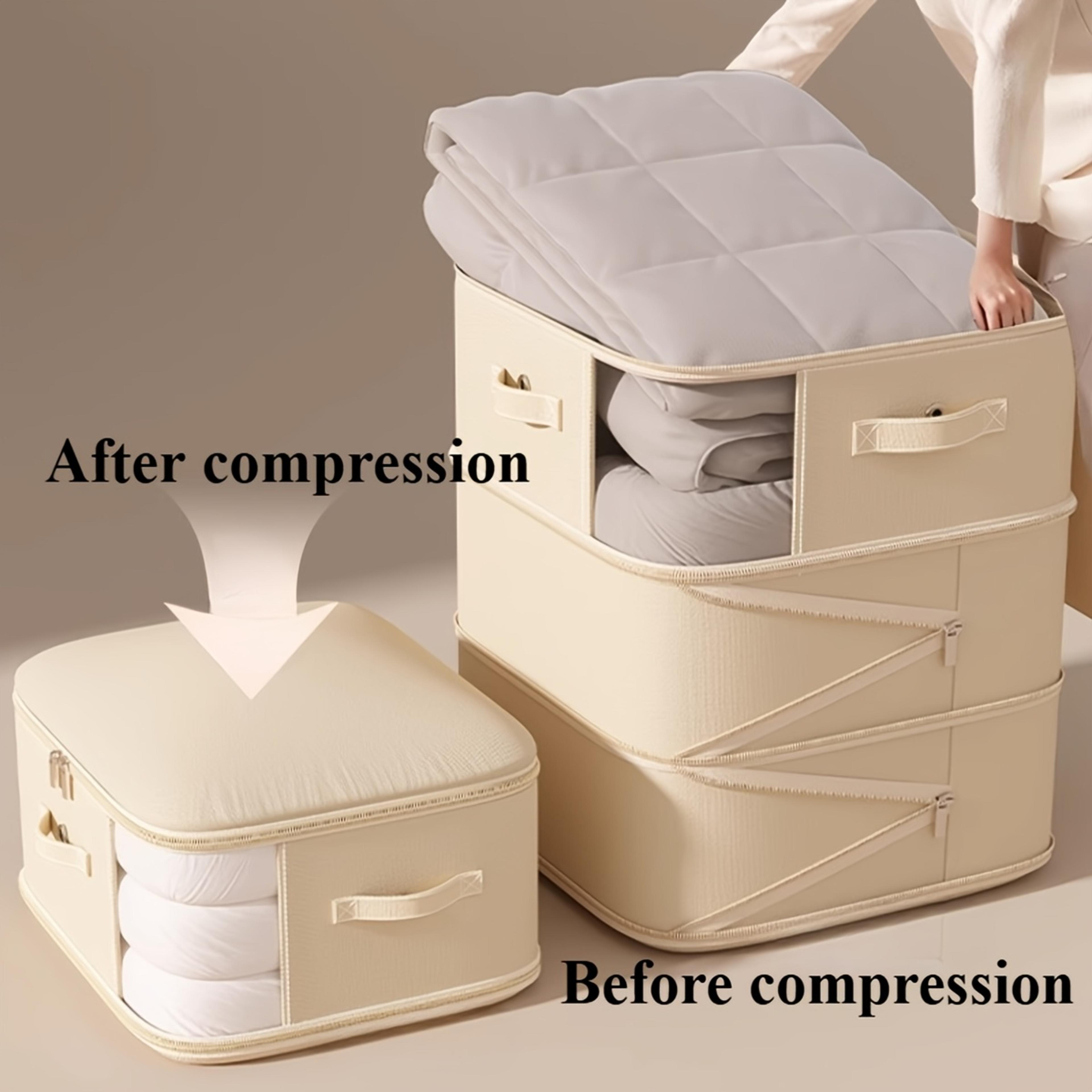 Large Capacity Vacuum Storage Bag For Blankets Clothes And Bedding 2