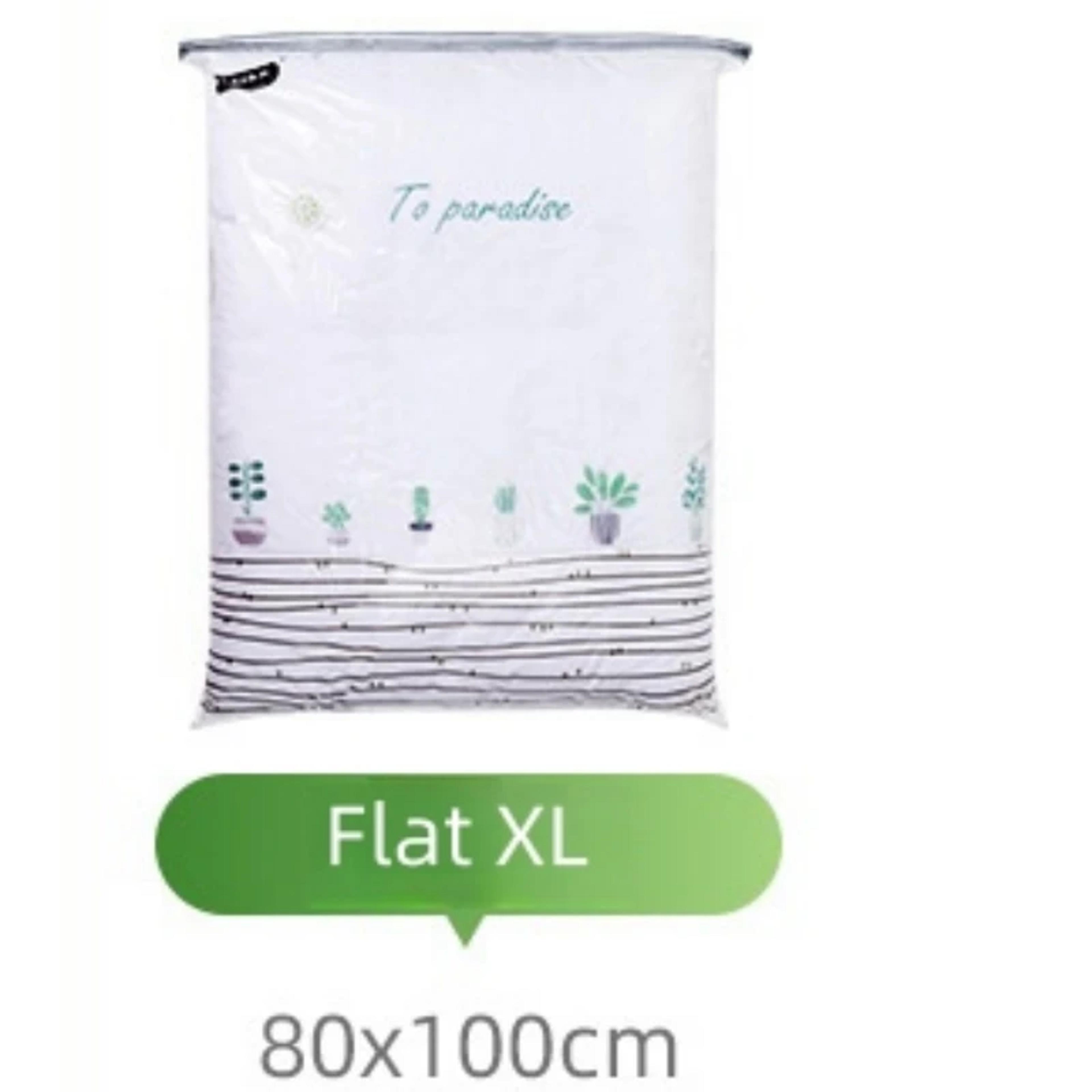 No Pump Vacuum Storage Bags Large Compression Space Saver Bags For Clothes Blankets Travel 8