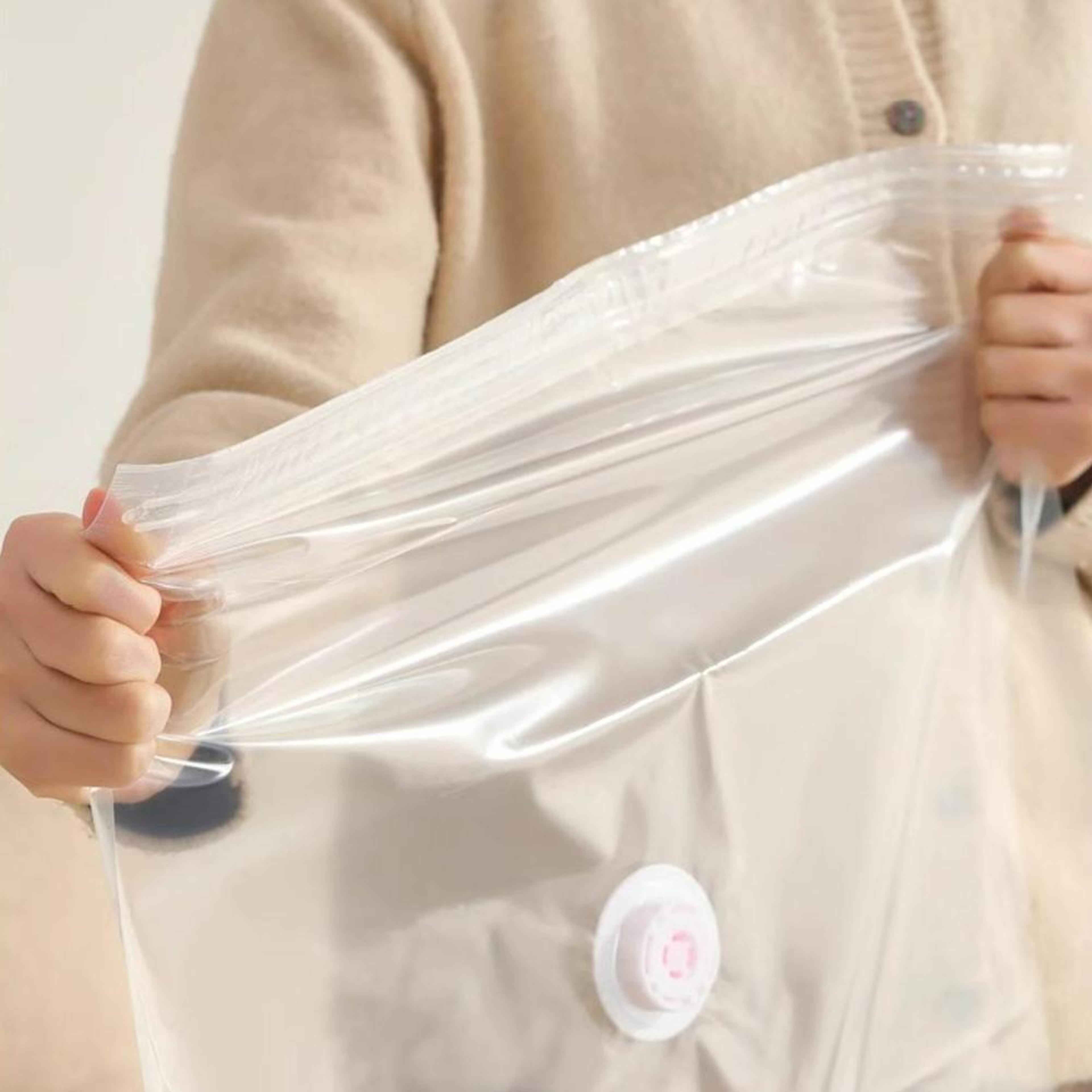 Thickened Vacuum Storage Bags No Pump Space Saver Compression Bags For Clothes Quilts 1