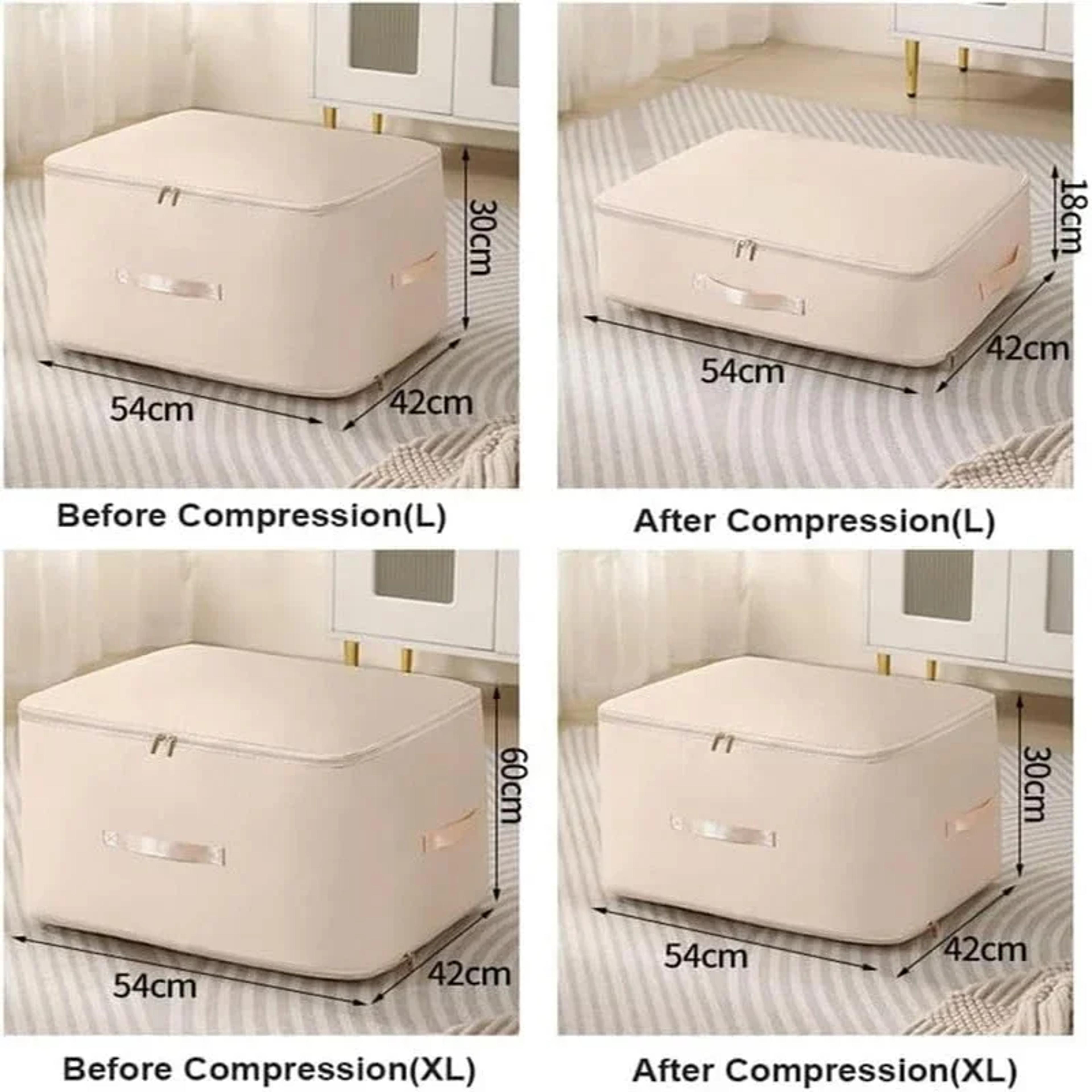 Space Saving Self Compression Storage Bag For Clothes Quilts And Bedding 4
