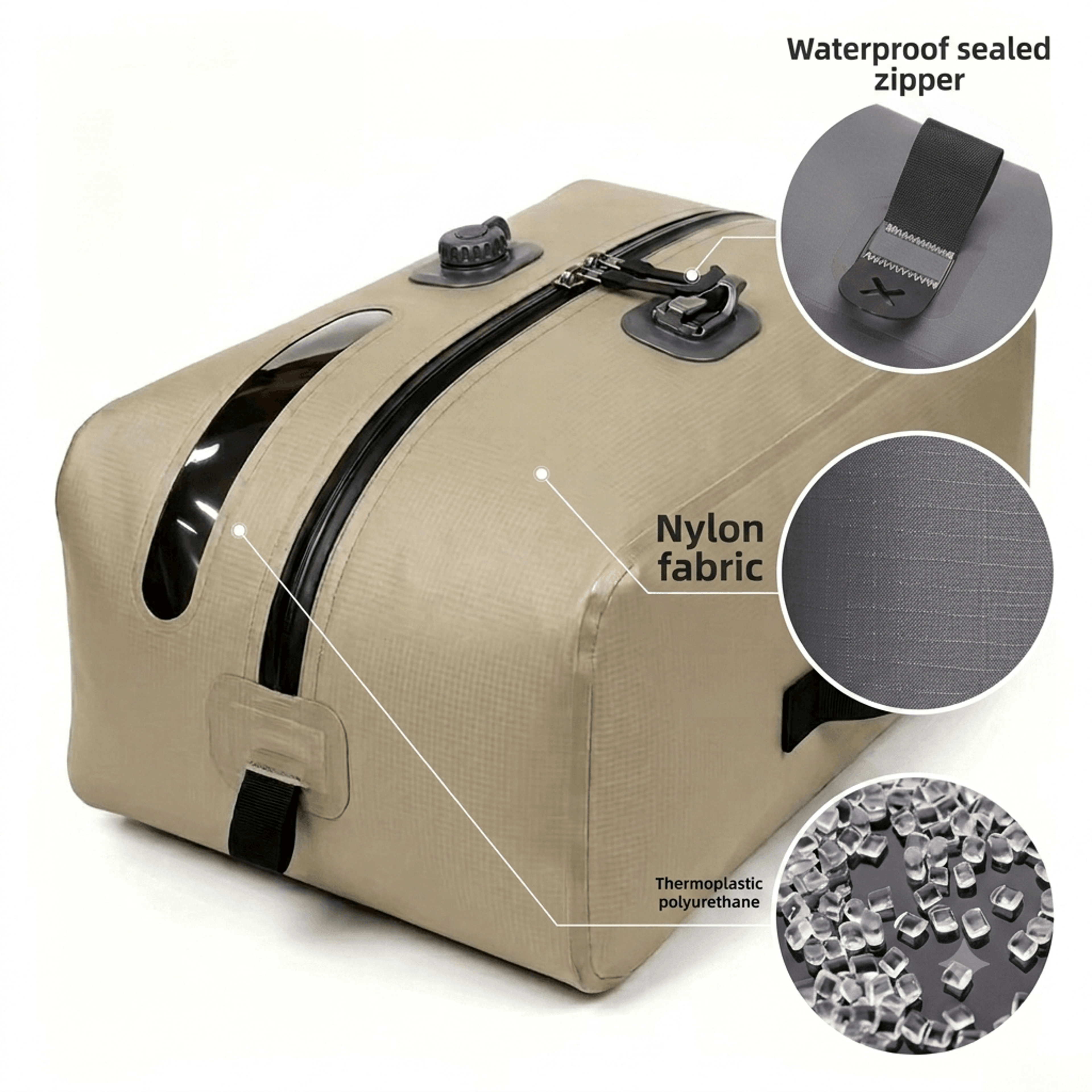 Automatic Vacuum Compression Bag Waterproof Travel Storage Bag For Luggage 2