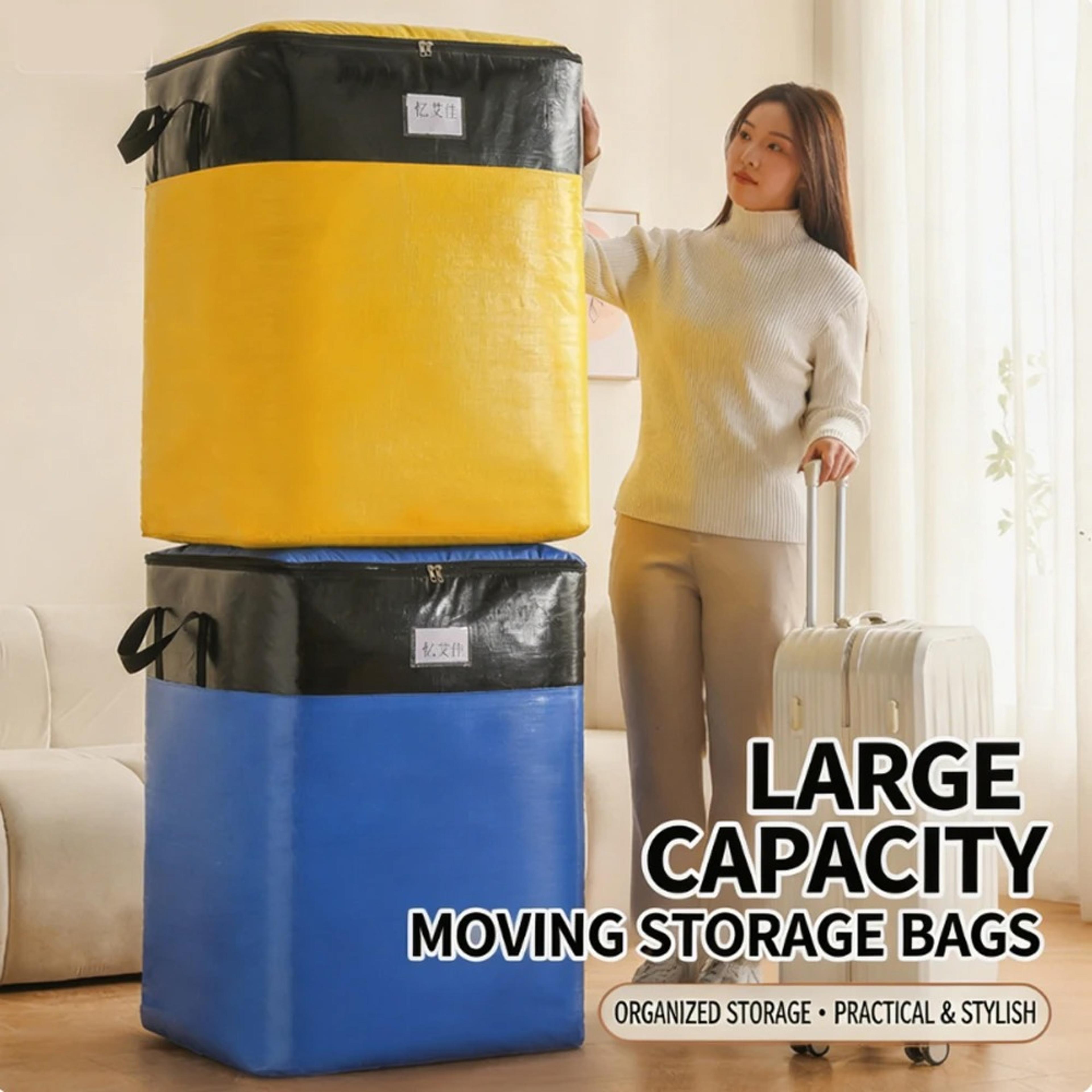 Large Capacity Waterproof Moving Bag Foldable Heavy Duty Storage Tote 3