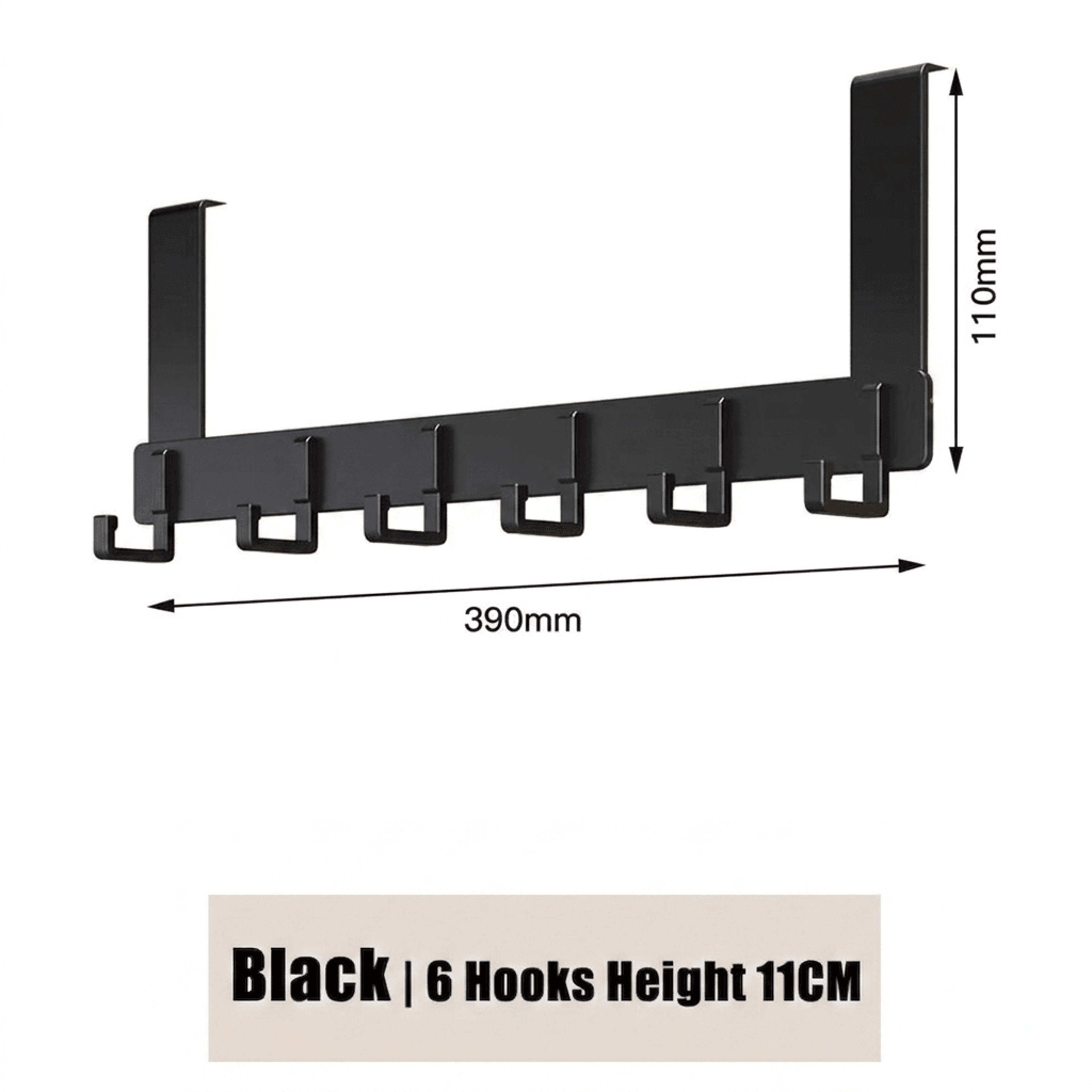 Over The Door Organizer Bathroom Rack With Towel Hanger And Door Hooks 0