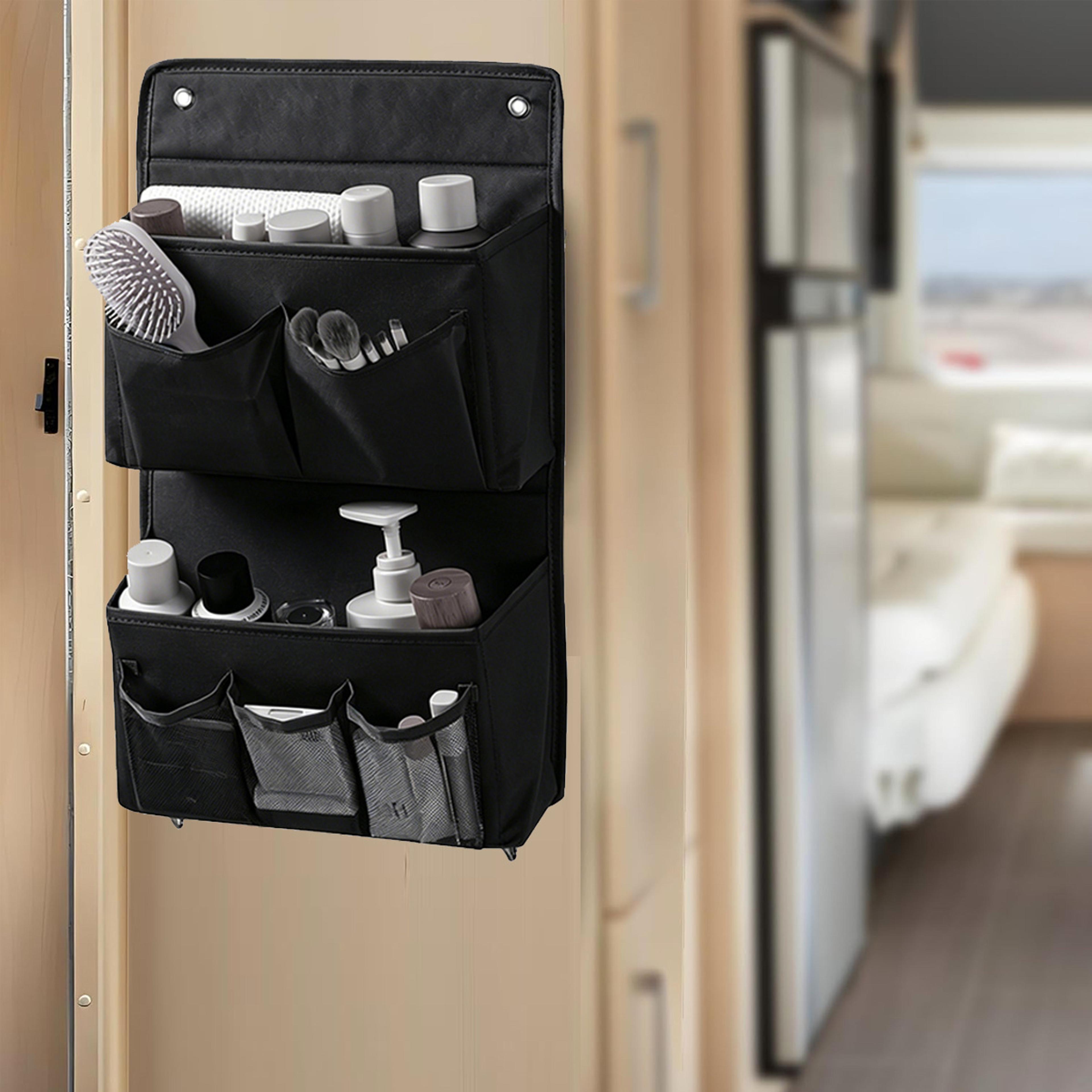 Multi Pocket Wall Mount Storage Pouch Over Door Organizer For Closet And Camper 4