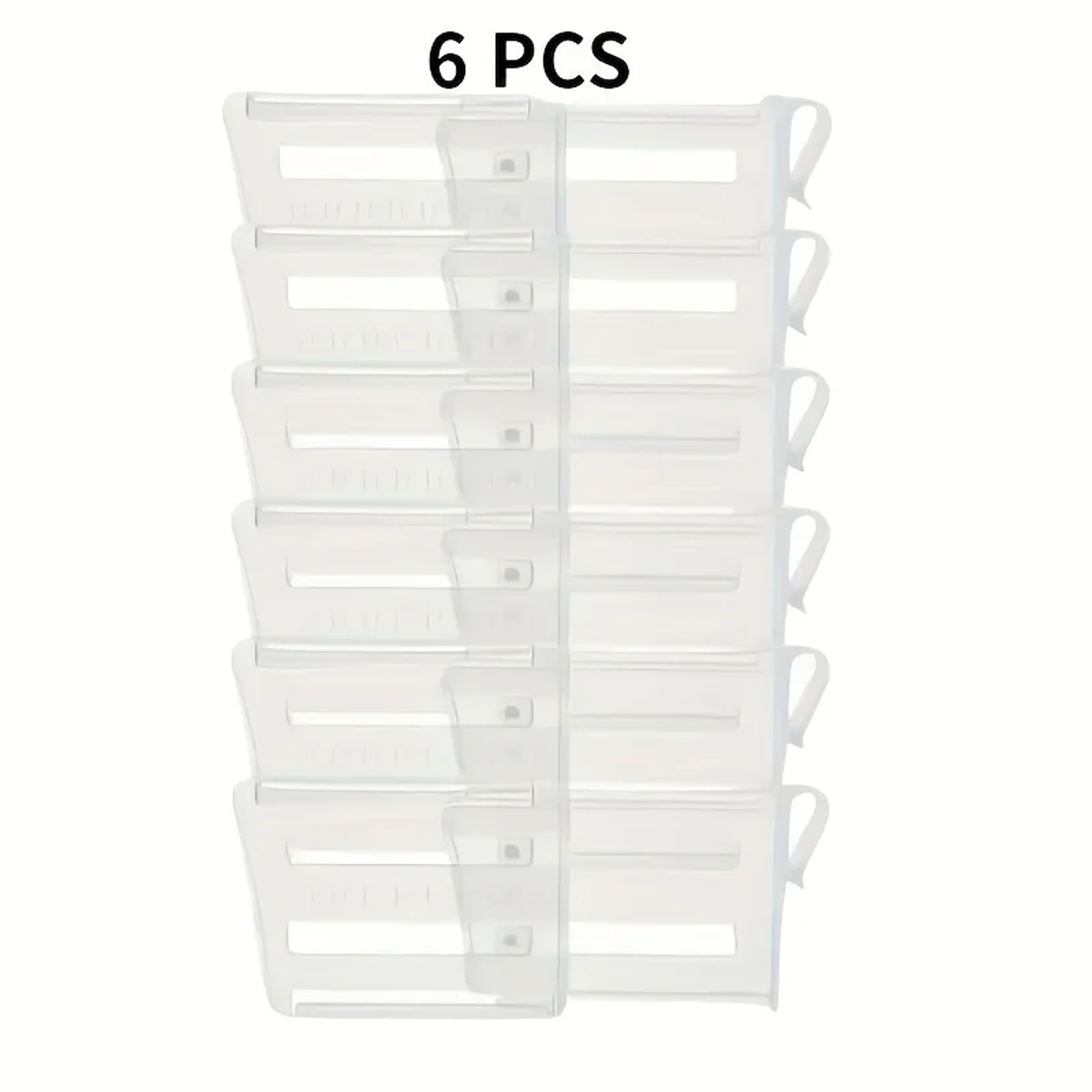 Adjustable Fridge Door Storage Organizer Clip Retractable Refrigerator Divider 7