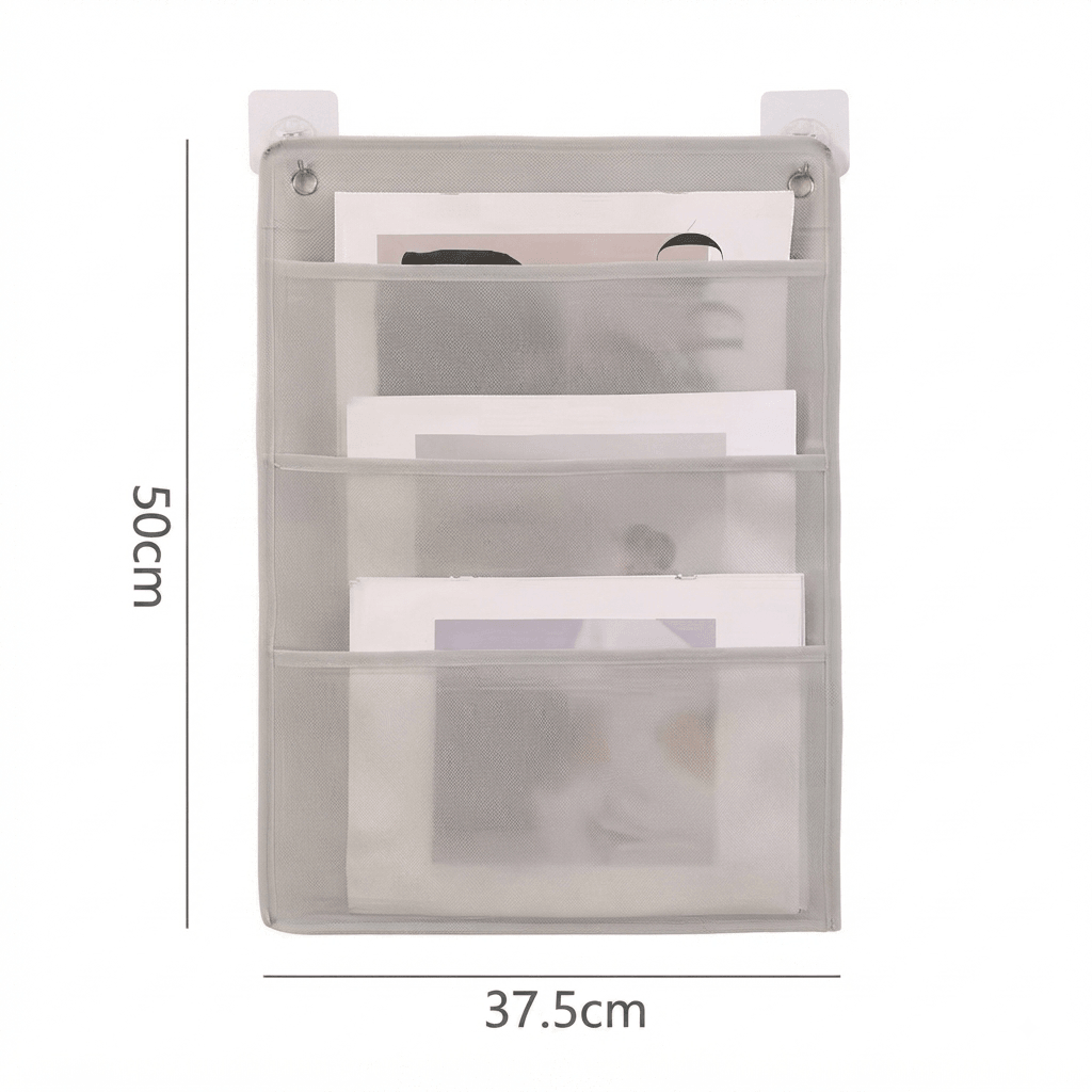 Wall Hanging File Organizer Letter Size Storage Bag For Home Office 5