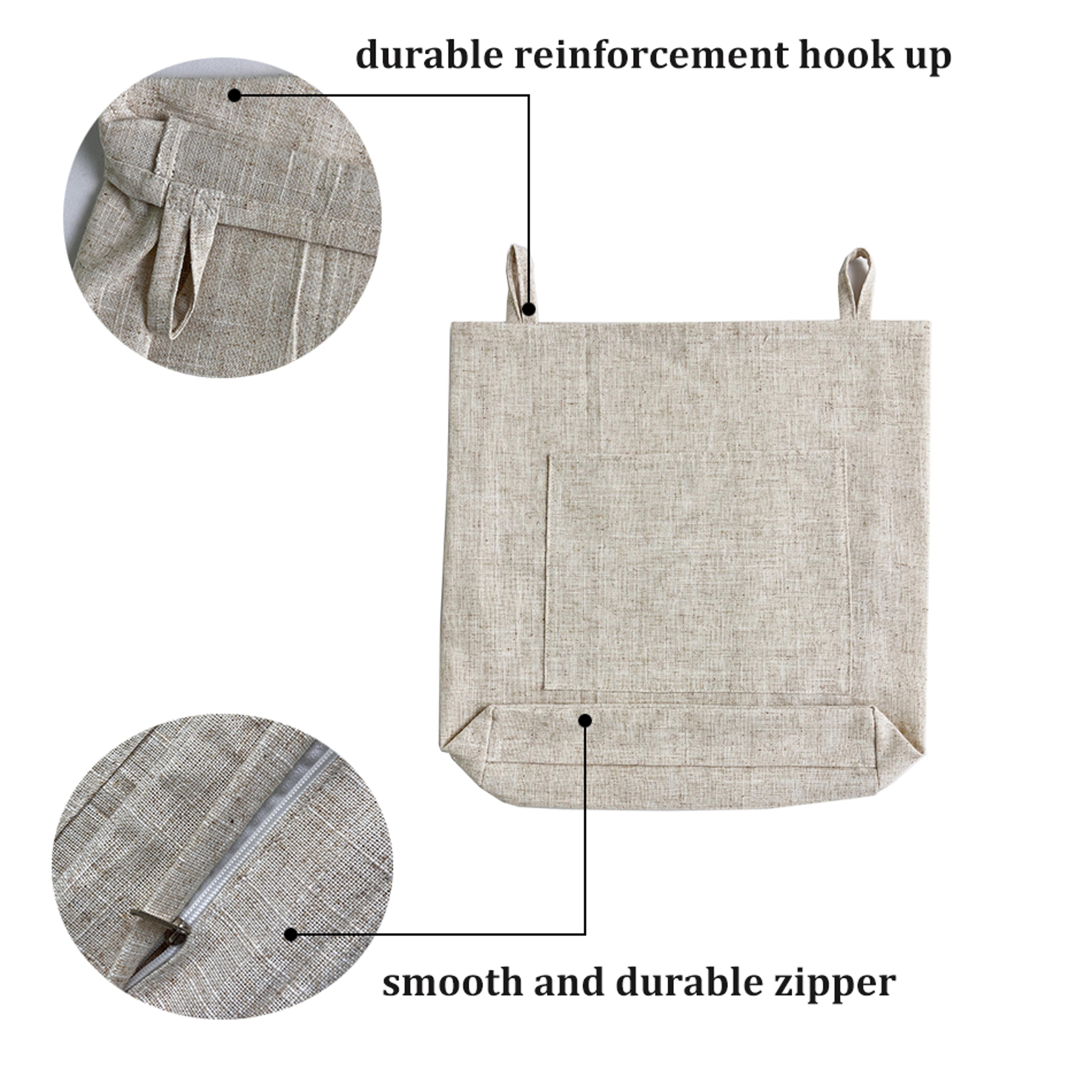 Over Door Hanging Laundry Hamper Bag Space Saving Clothes Storage Organizer 2