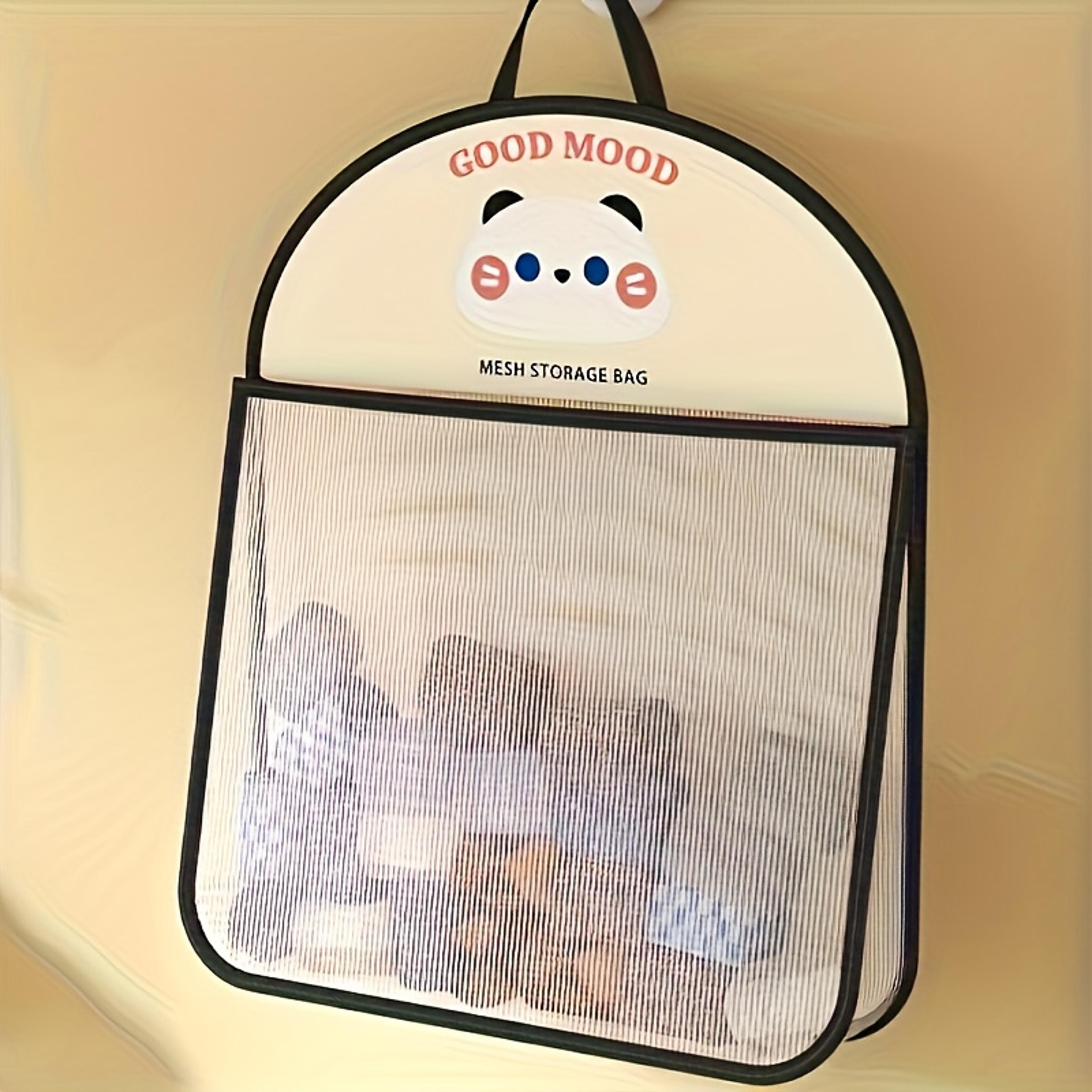 Hanging Mesh Storage Bag Washable Laundry Organizer Wall Mounted Underwear Socks Sorter 2