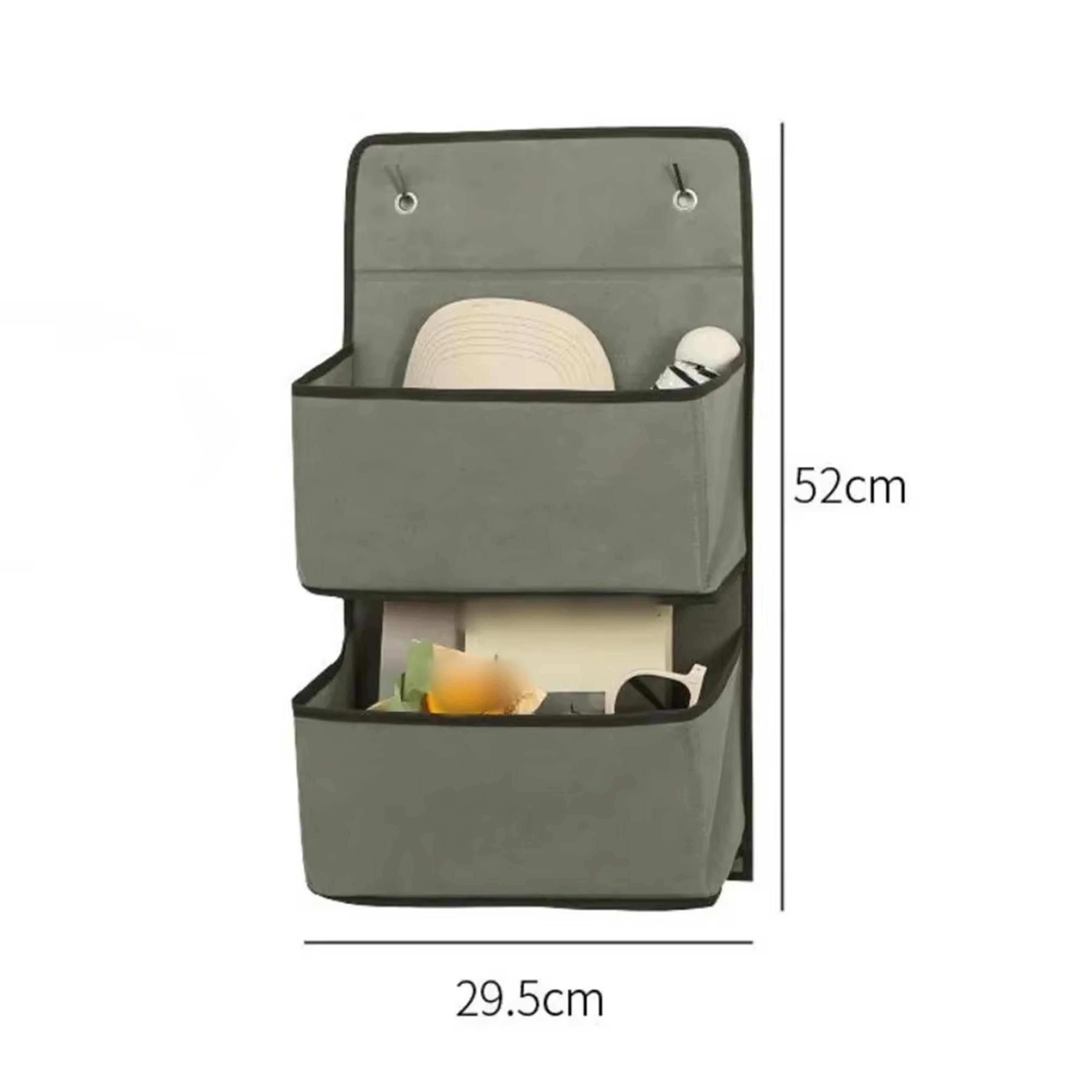 Foldable Over Door Organizer Space Saving Hanging Storage Rack For Shoes Toys Books 7