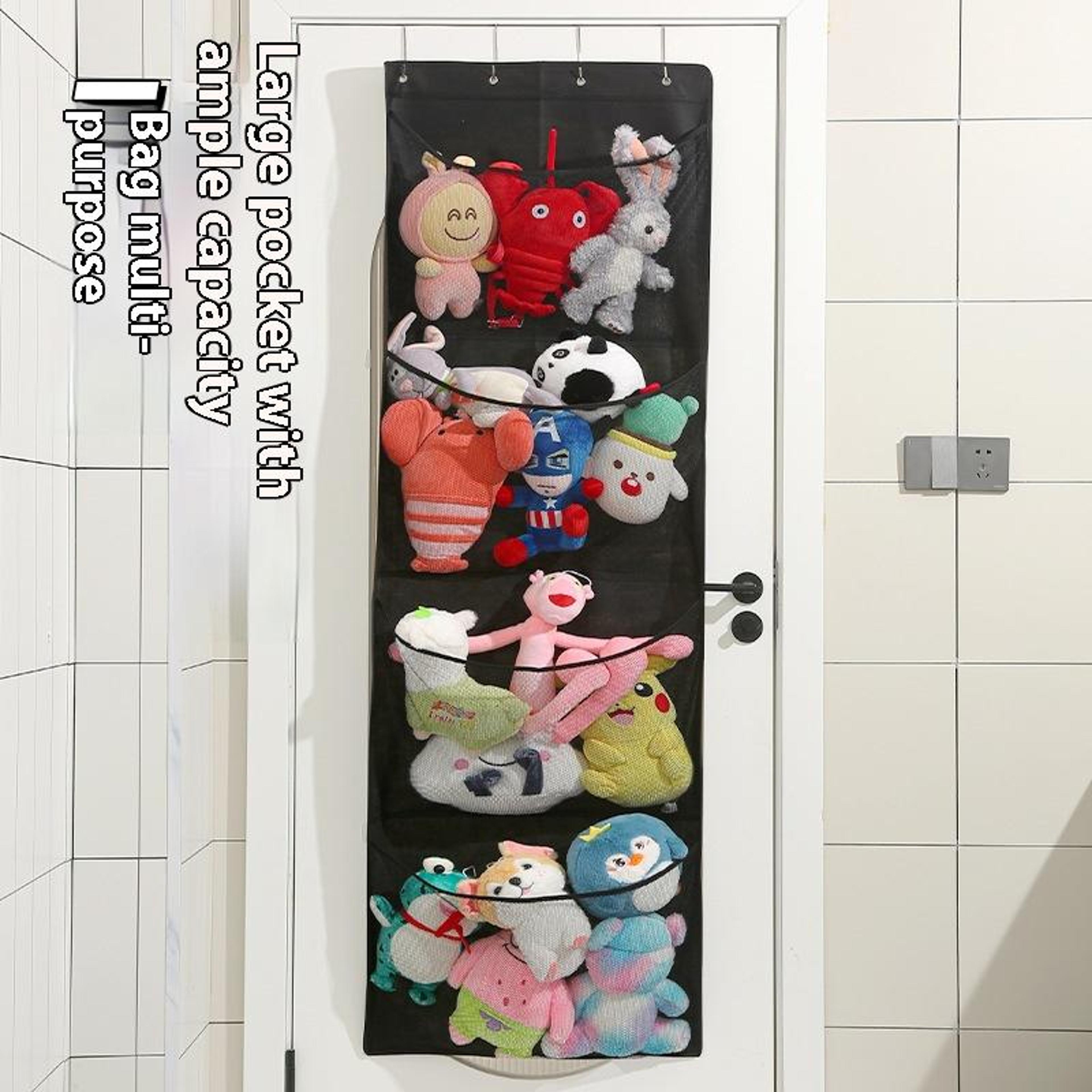 Over Door Organizer With Large Pockets Hanging Storage For Toys Clothes And Home Essentials 1