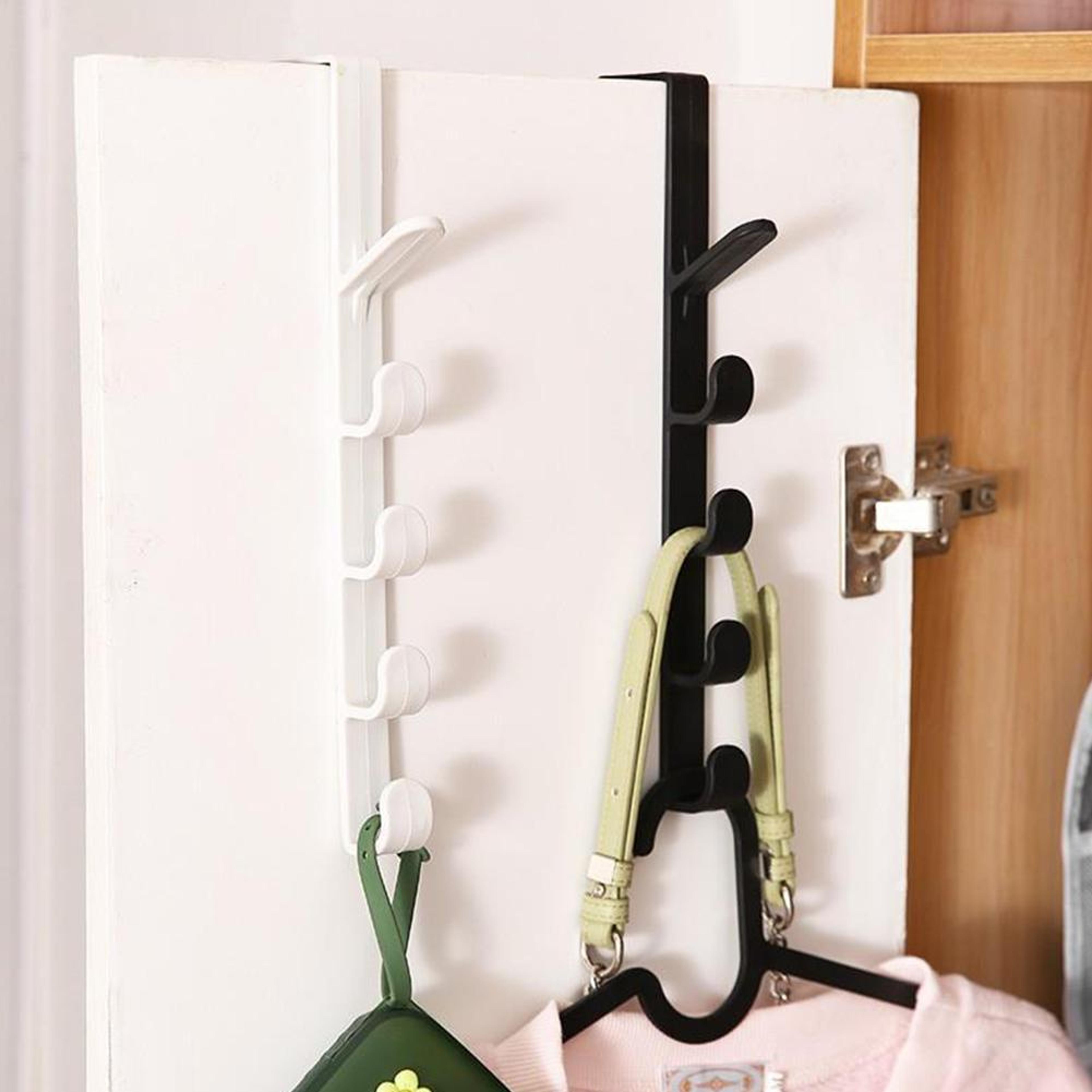 Over The Door Hooks Coat Hook Hanger Space Saving Hanging Organizer 4
