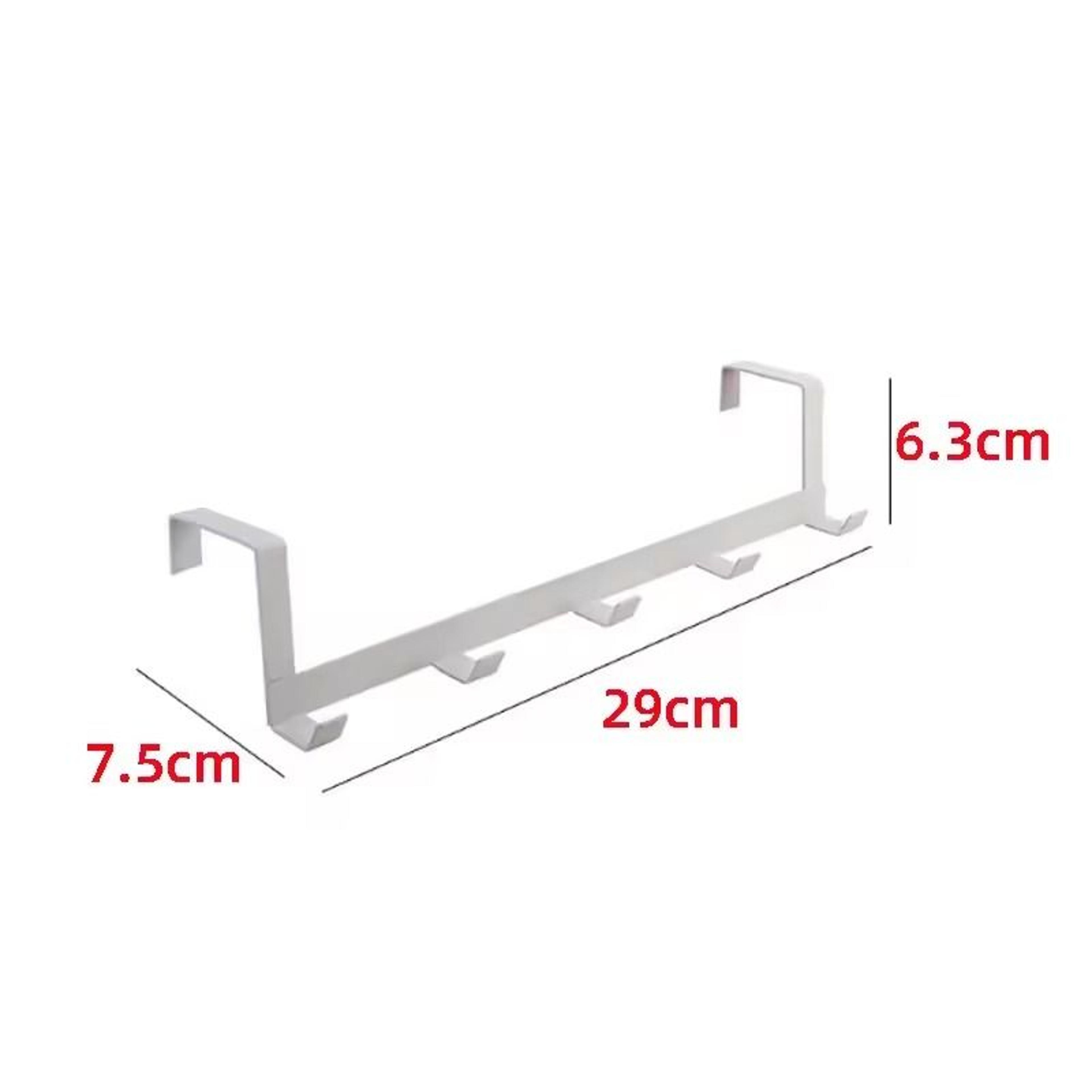 Over The Door Hook Organizer Rack For Bathroom And Home Storage 3