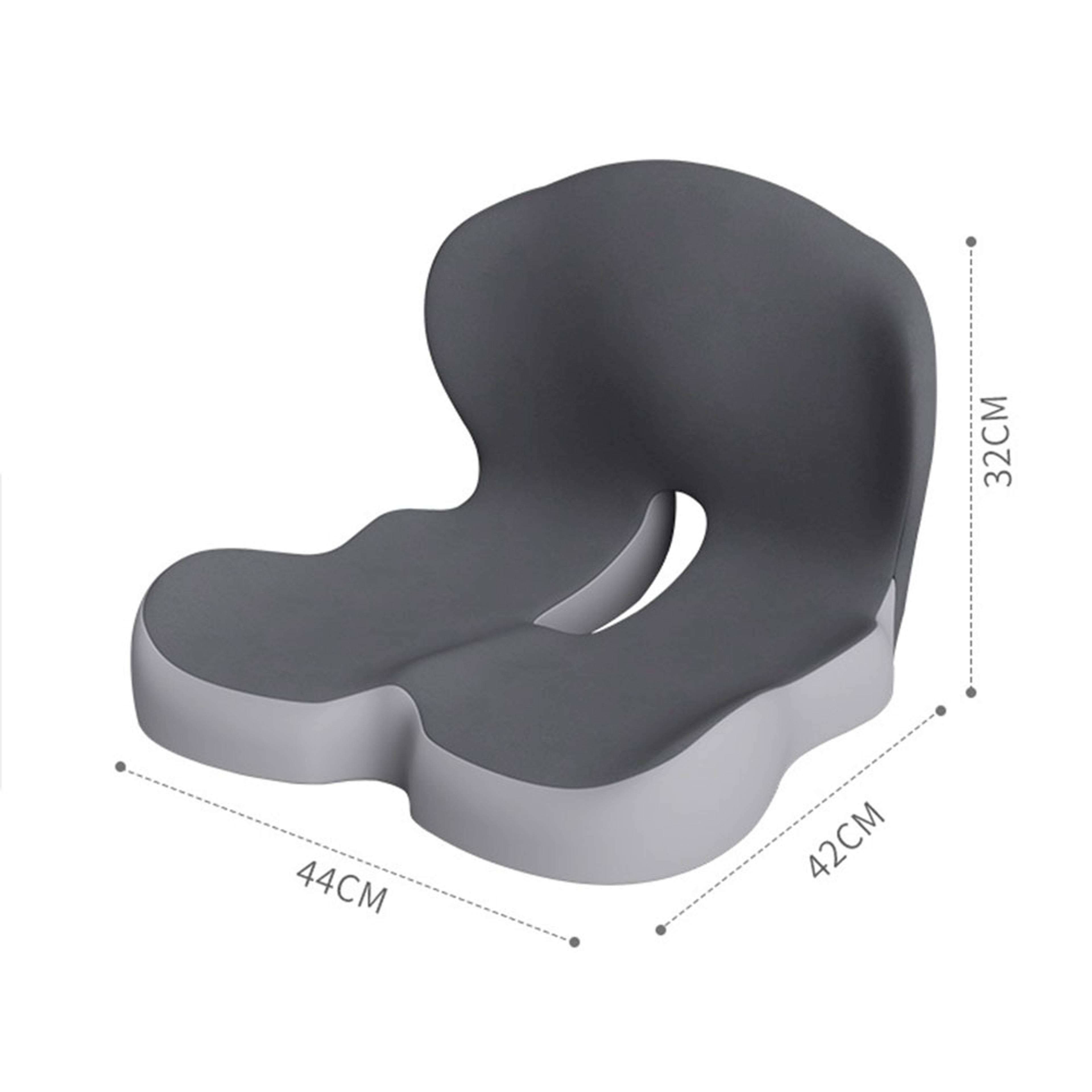 Memory Foam Office Chair Cushion With L Shaped Back Support For Comfortable Sitting 5
