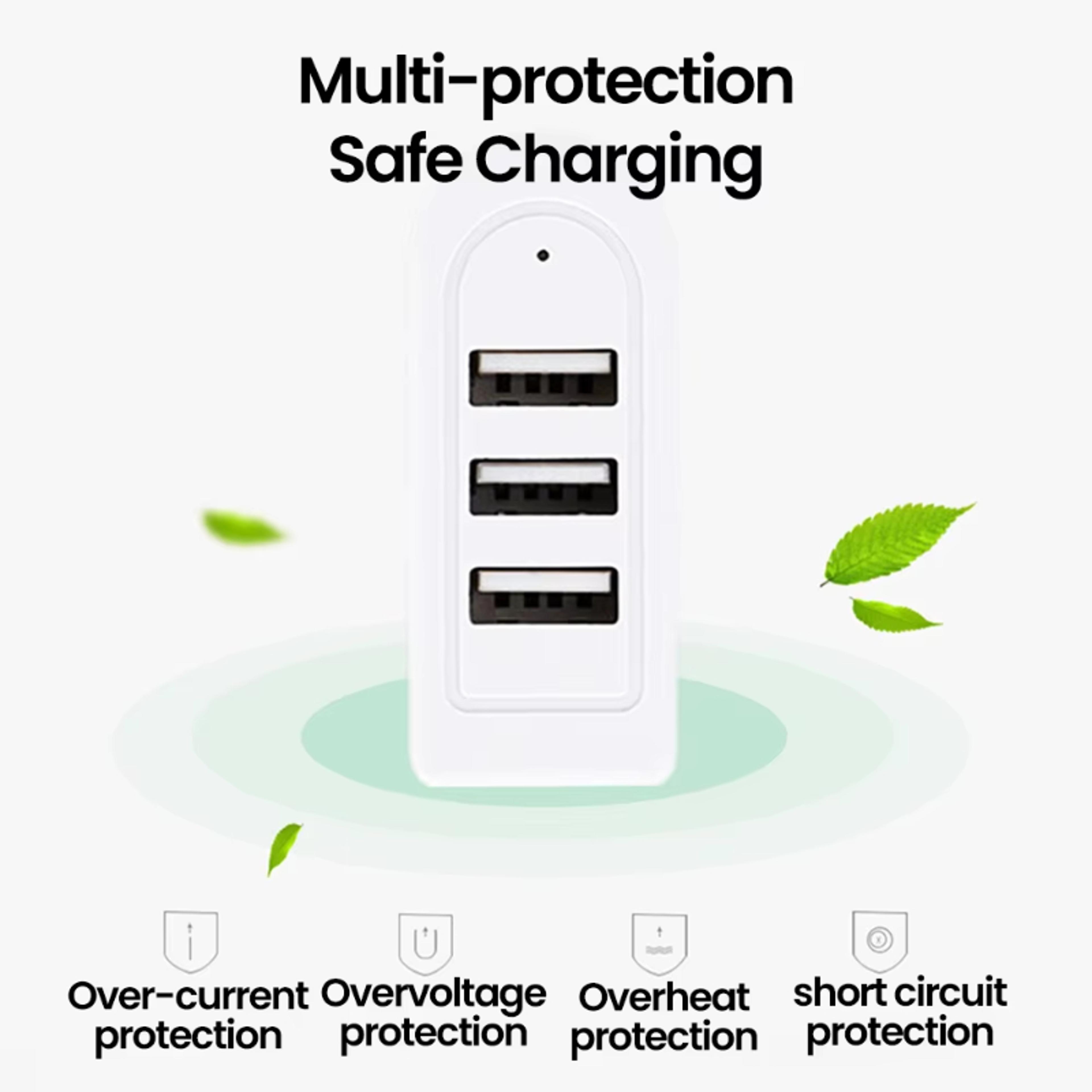 USB Hub Splitter High Speed Data Transfer USB Port Hub For Laptop PC 2