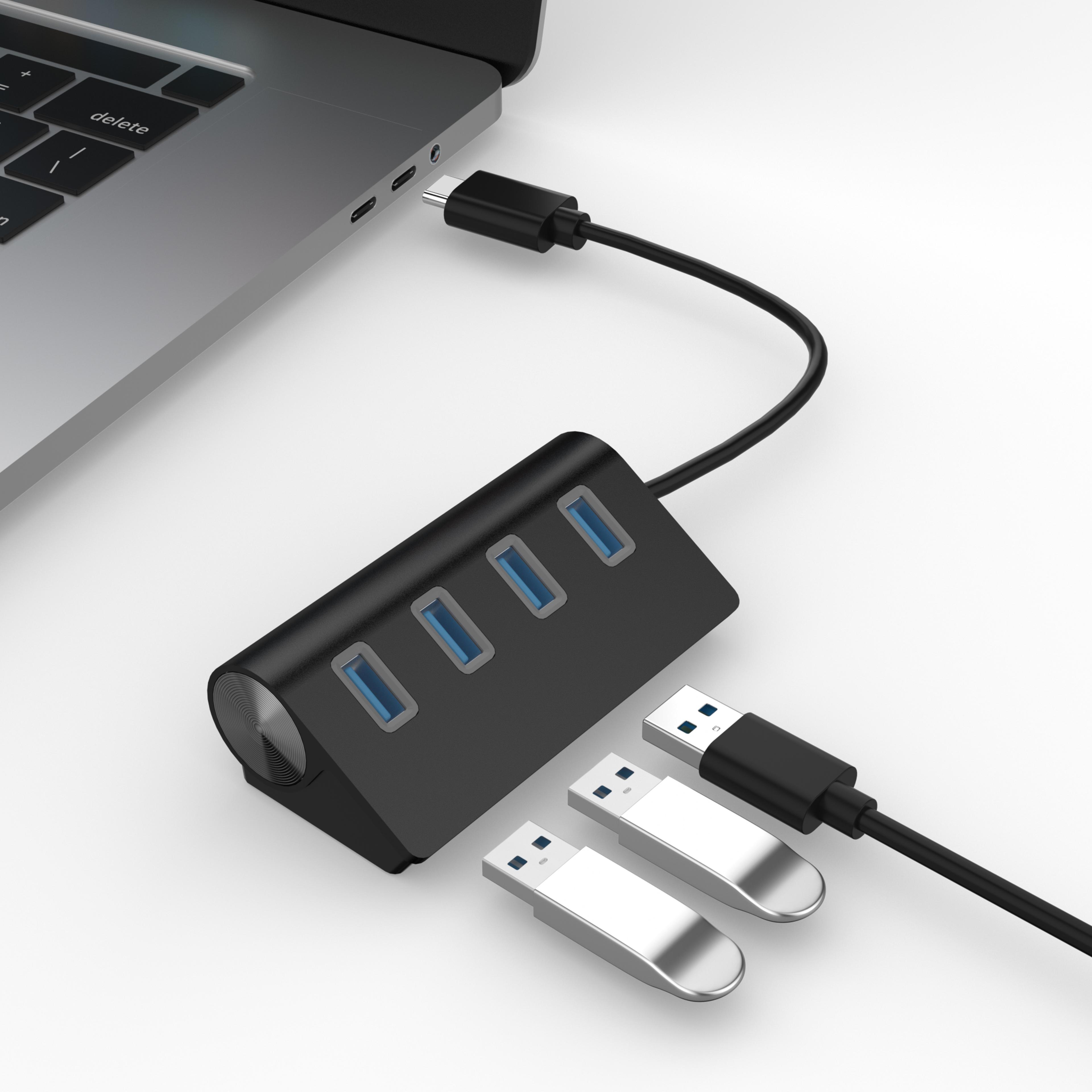 USB C Hub USB Splitter With Fast Data Transfer For MacBook Pro 0