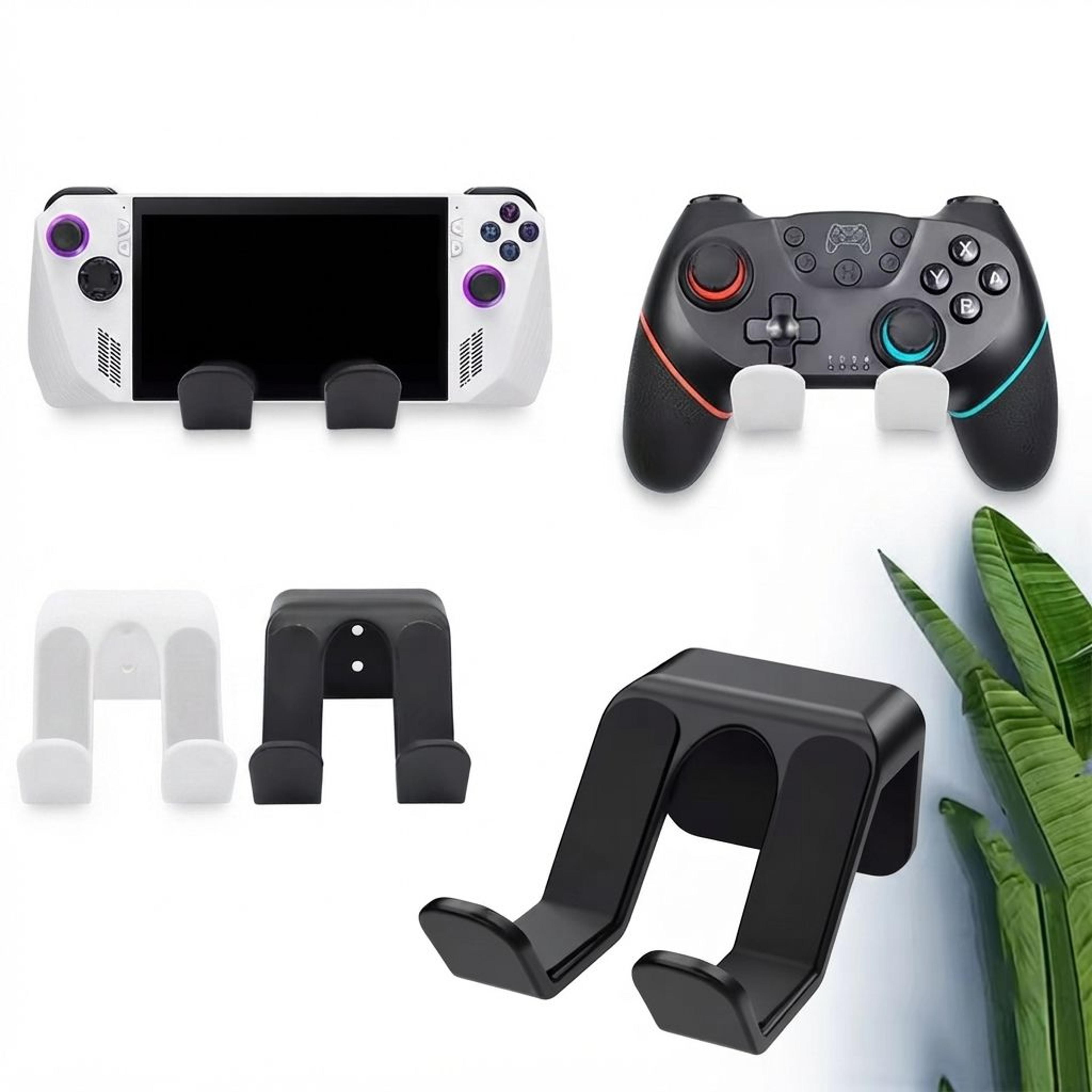 Universal Game Controller Headset Wall Mount Holder Storage Rack For Xbox Switch Accessories 0