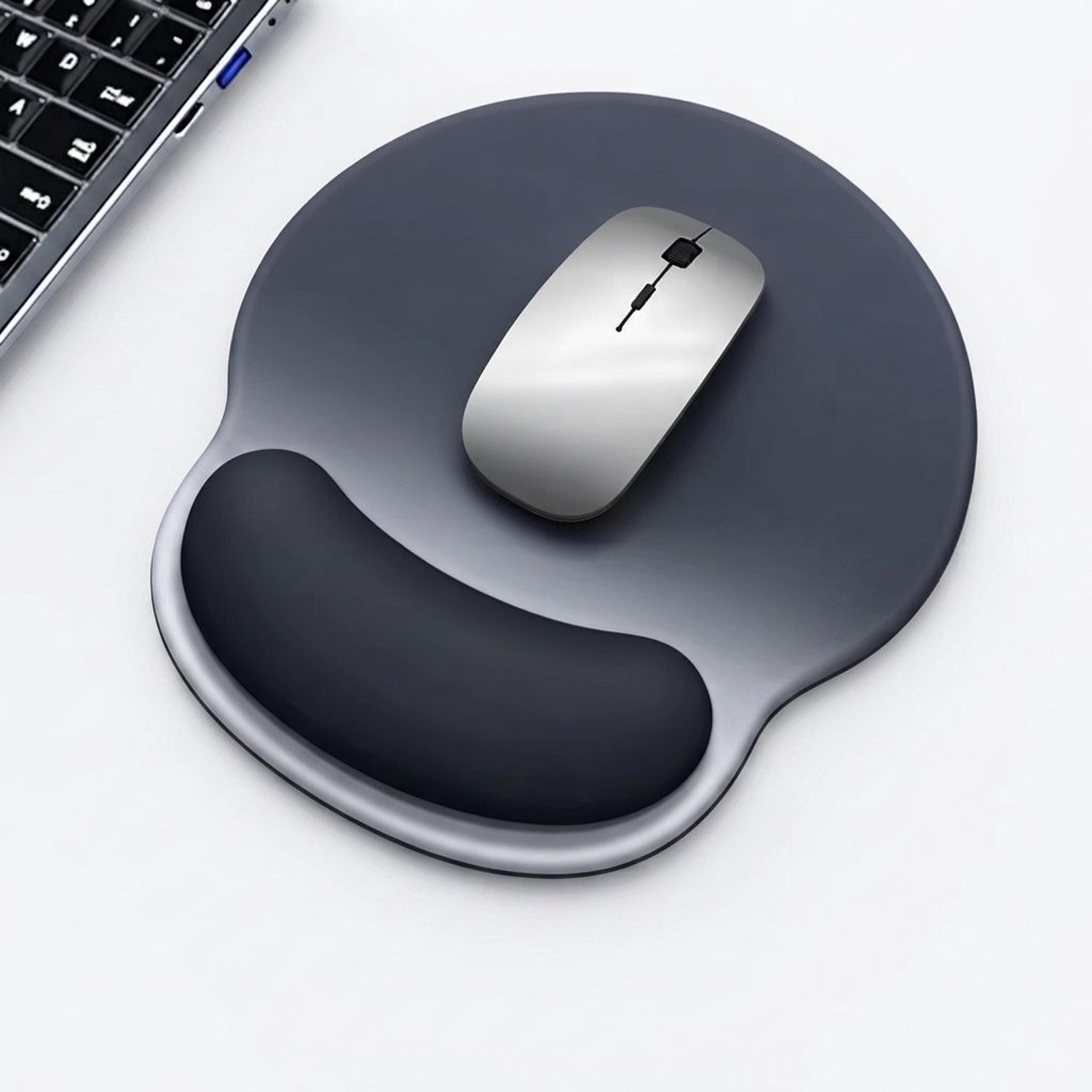 Ergonomic Gradient Mouse Pad With Soft Silicone Wrist Rest And Non Slip Surface 5
