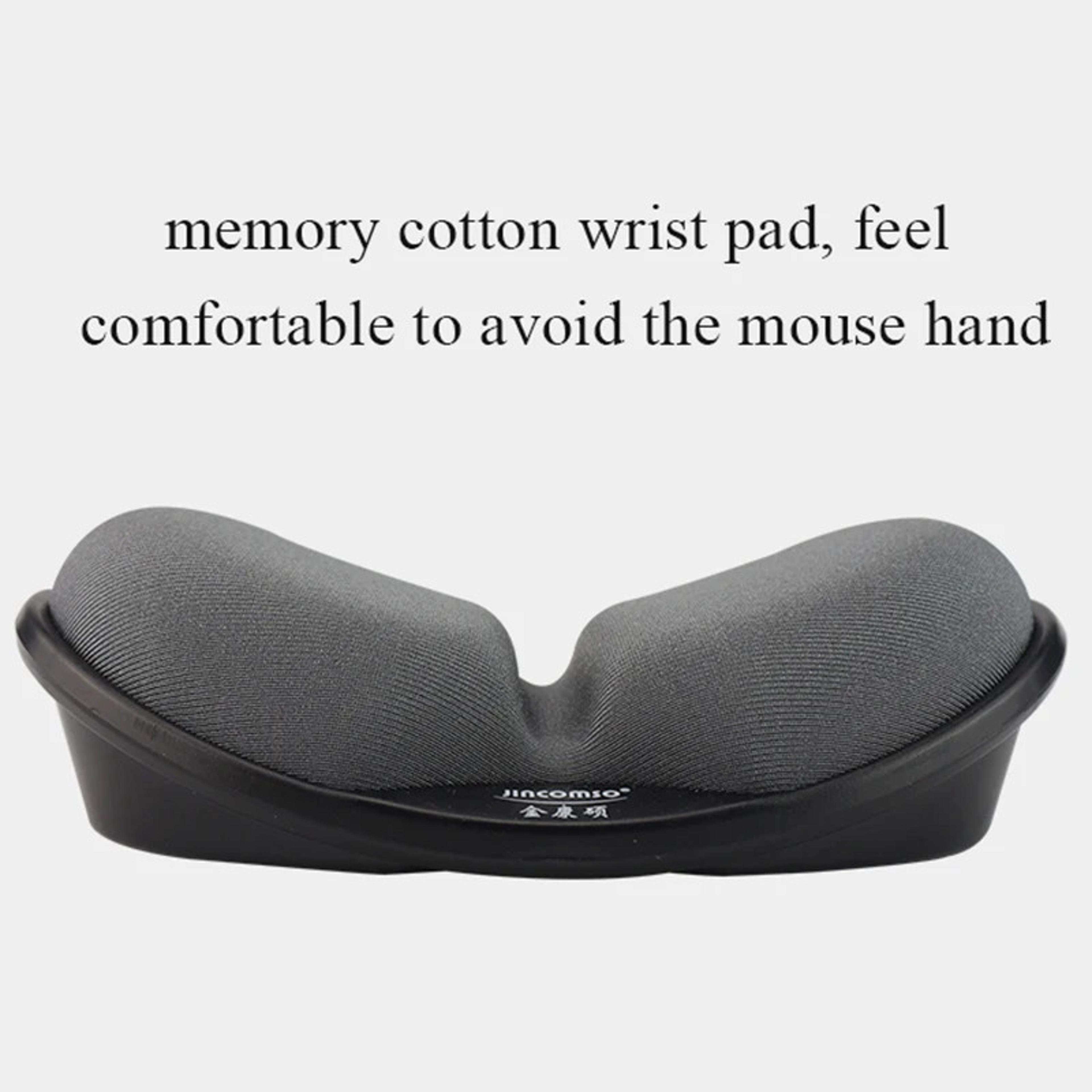 Ergonomic Memory Foam Mouse Pad With Wrist Support Anti Slip Design 4