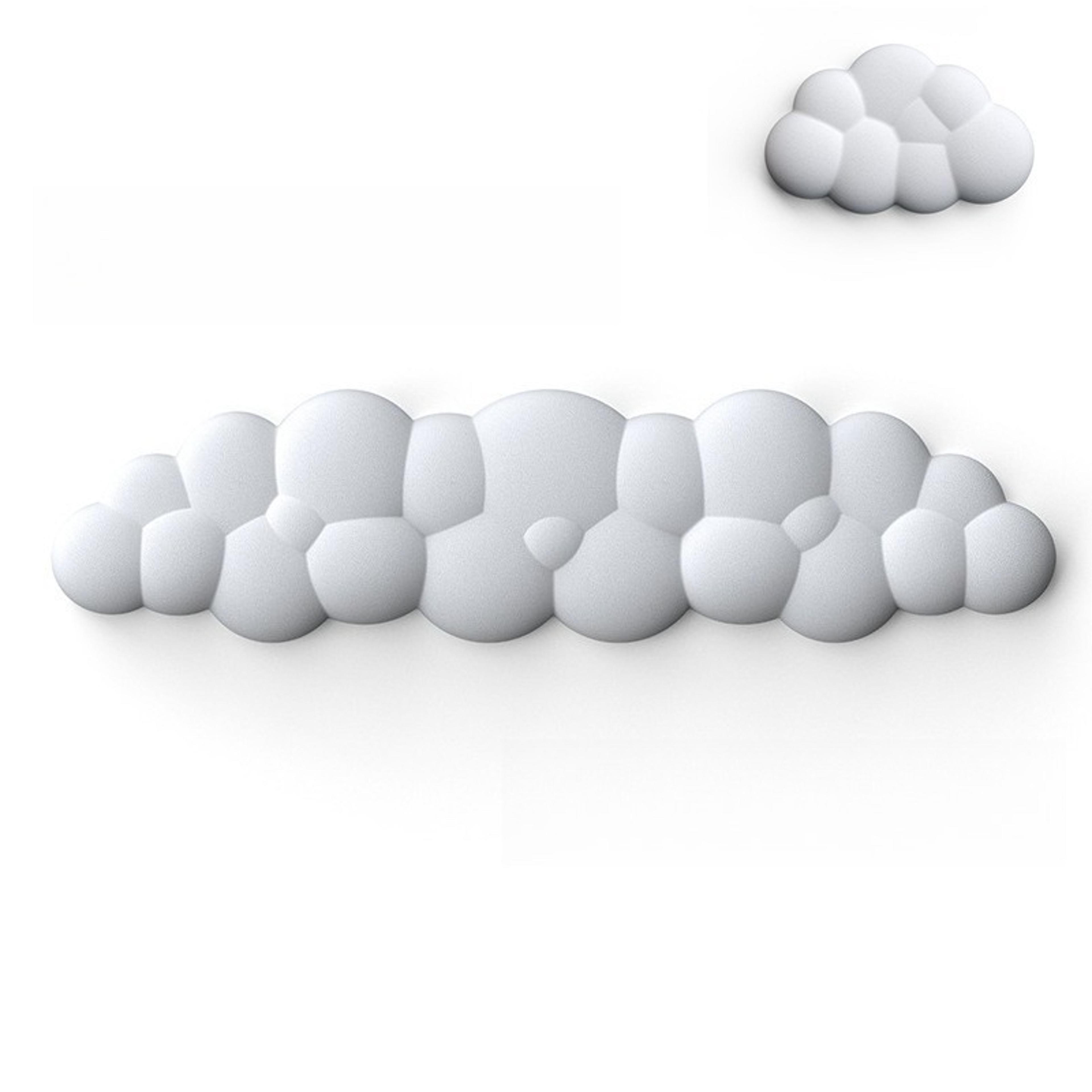 Cloud Soft Ergonomic Mouse Pad With Wrist Rest For Gaming Office Desk 0
