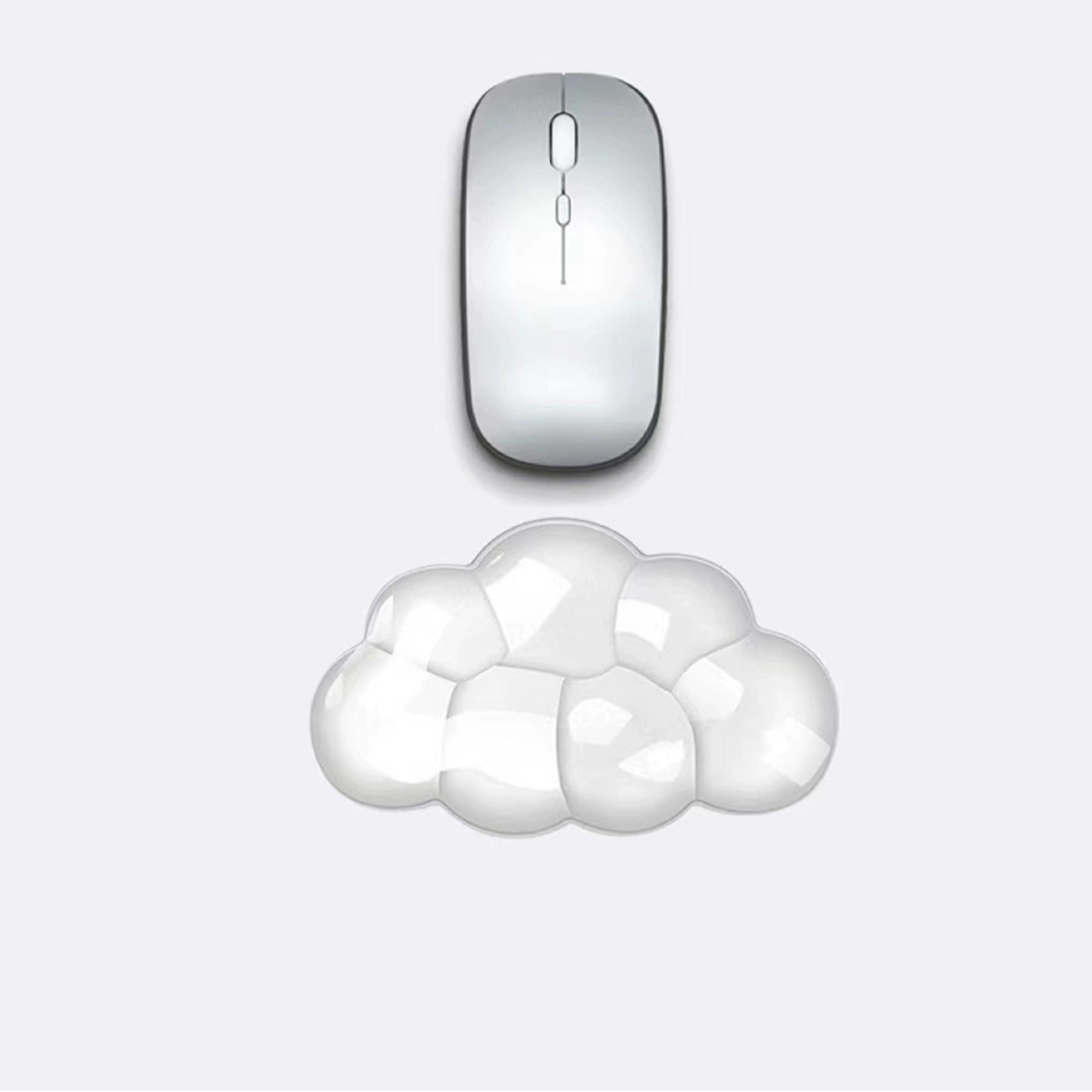 Cloud Wrist Rest For Keyboard And Mouse Transparent Ergonomic Silicone Wrist Pad 3