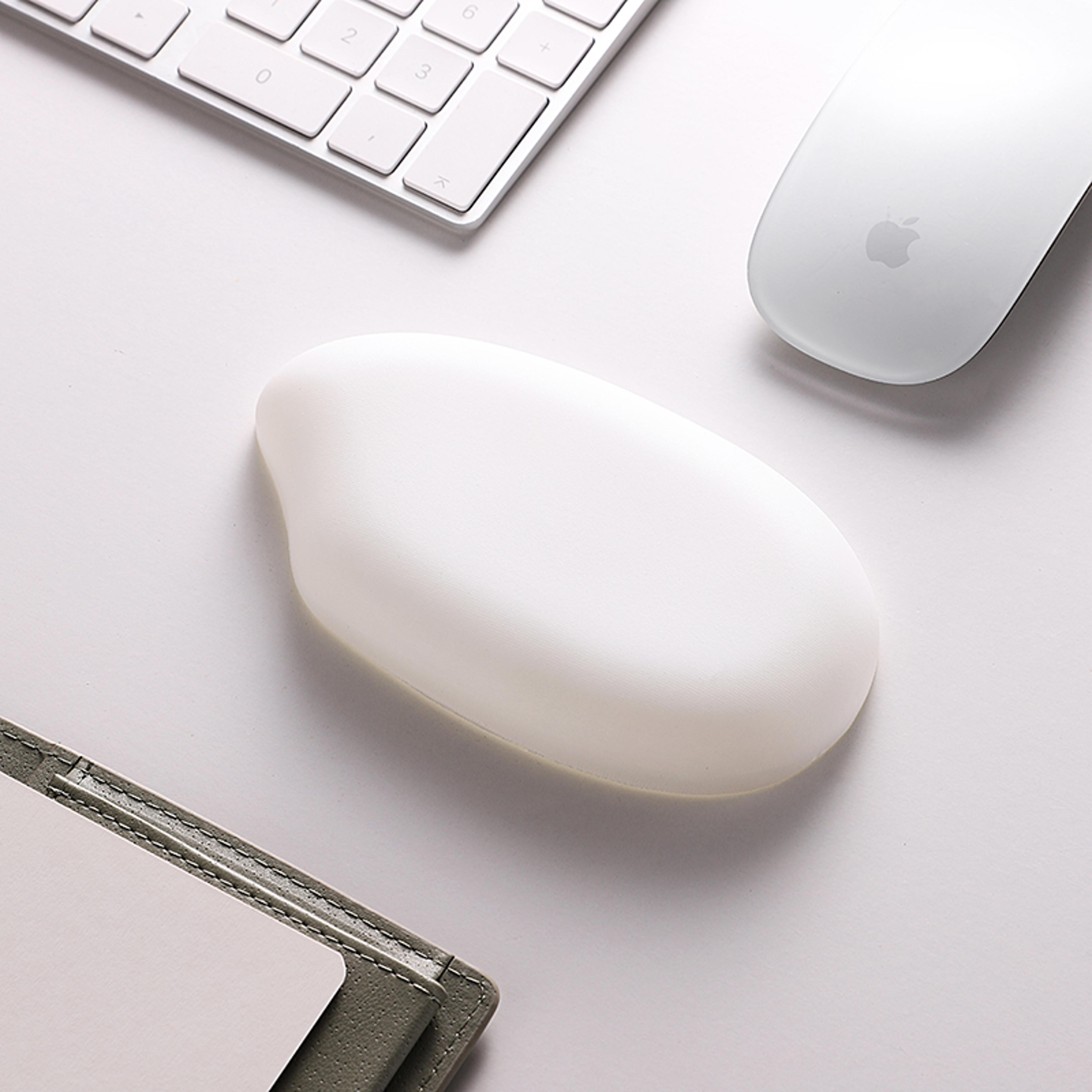 Ergonomic Silicone Wrist Rest Keyboard Hand Support Cushion For Comfortable Typing And Gaming 4