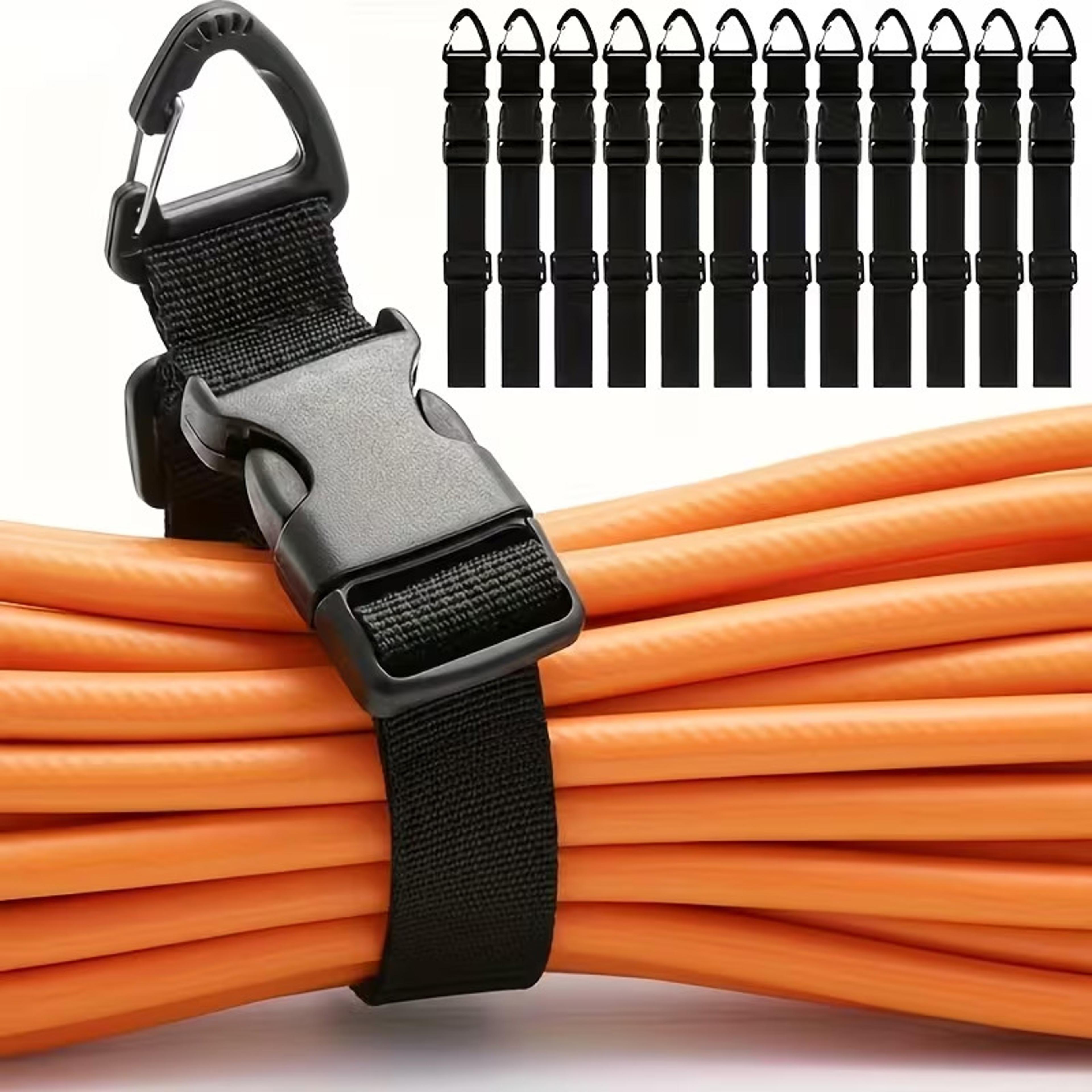 Adjustable Extension Cord Organizer Strap Heavy Duty Cable Storage Holder For Garage 0