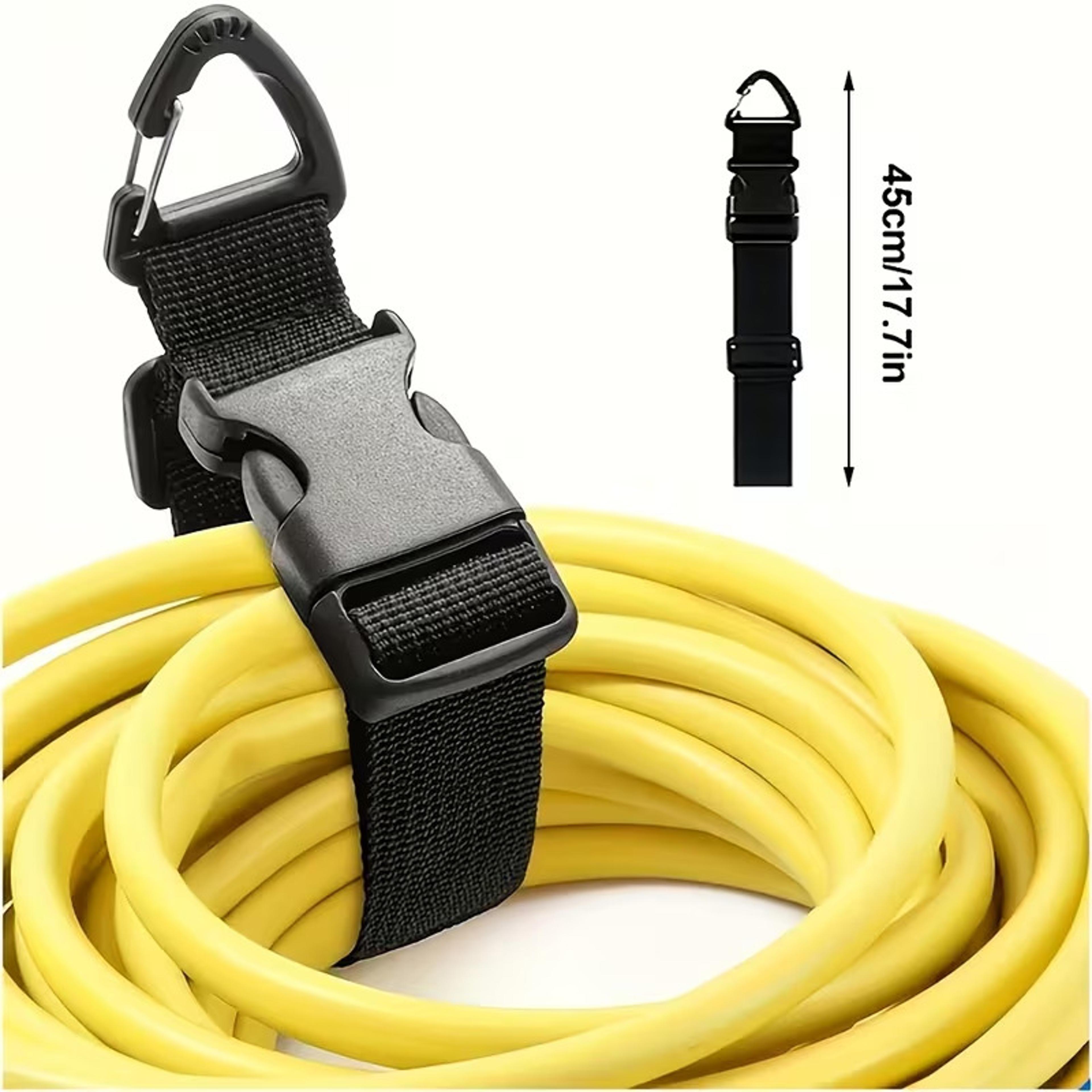 Adjustable Extension Cord Organizer Strap Heavy Duty Cable Storage Holder For Garage 5