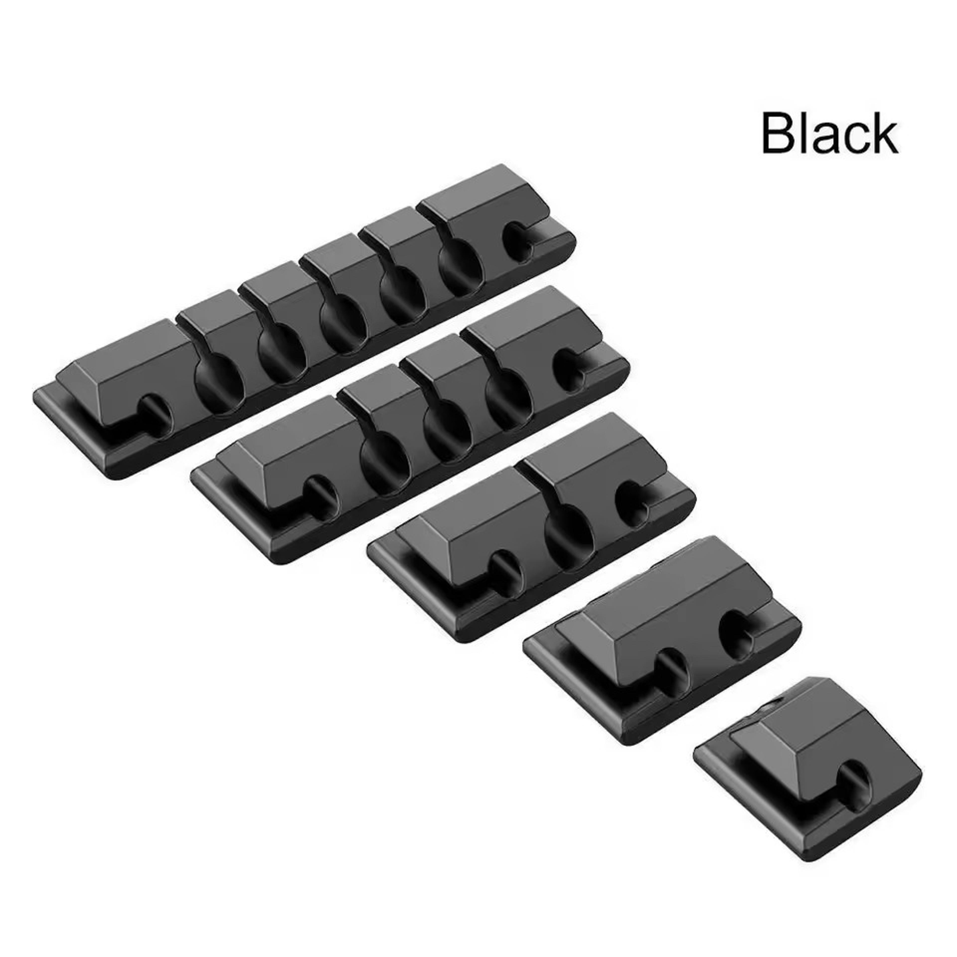 Silicone Cable Organizer USB Cable Winder And Cord Management Clips 4
