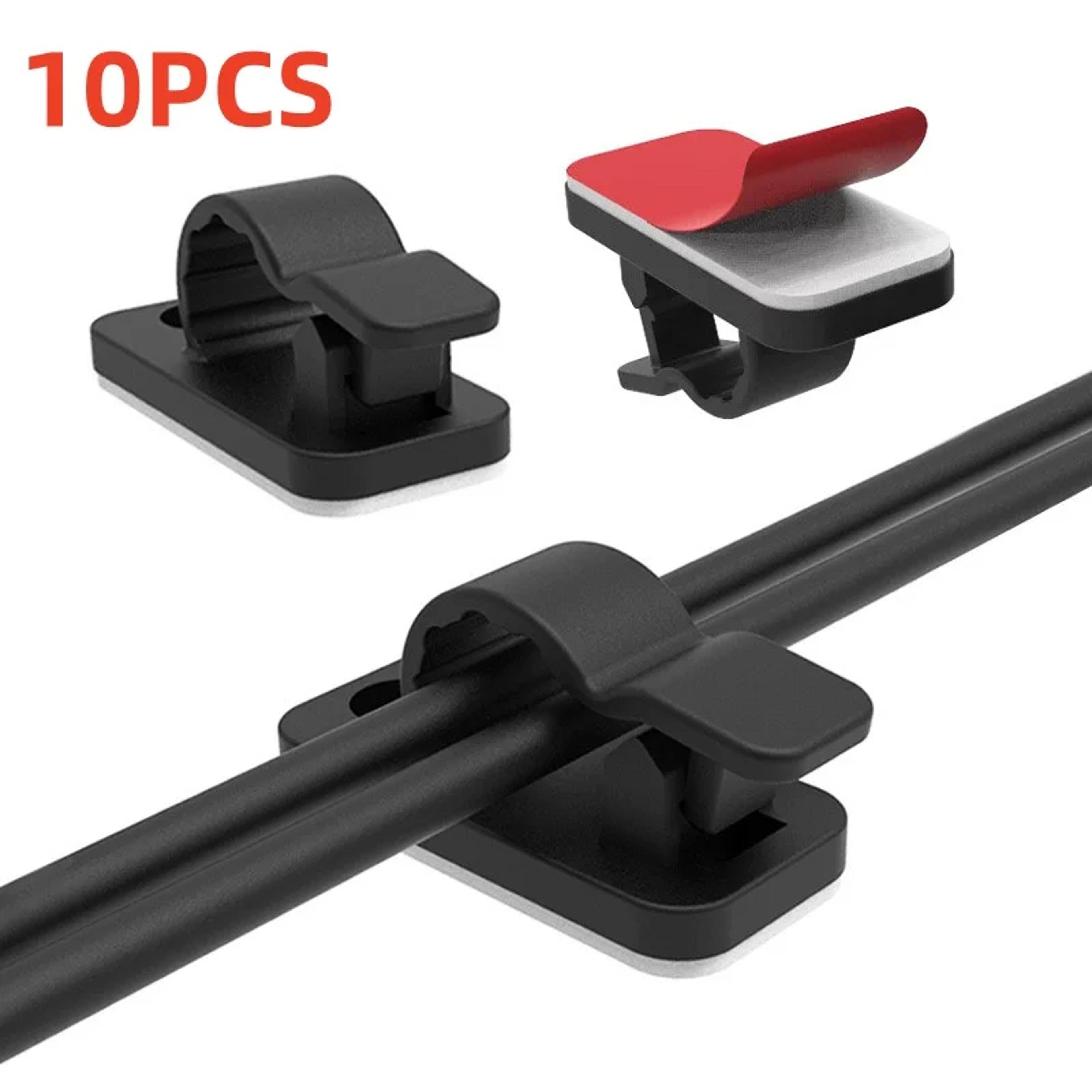 Cable Organizer Clips For Desk And Wall Mounted Cord Management Holder 5