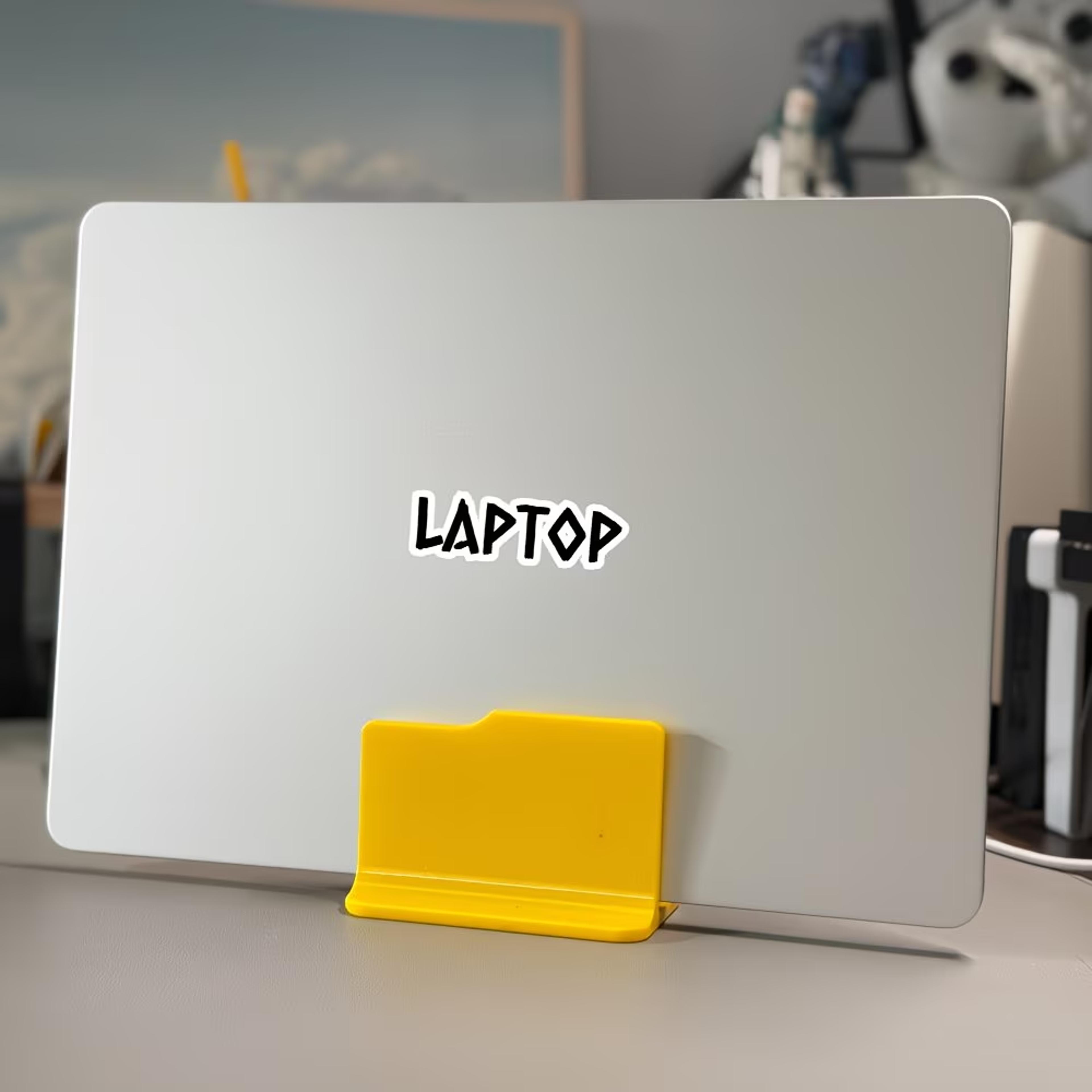 Windows Folder Theme Vertical Laptop Stand Desk Organizer For MacBook And Surface Laptops 1
